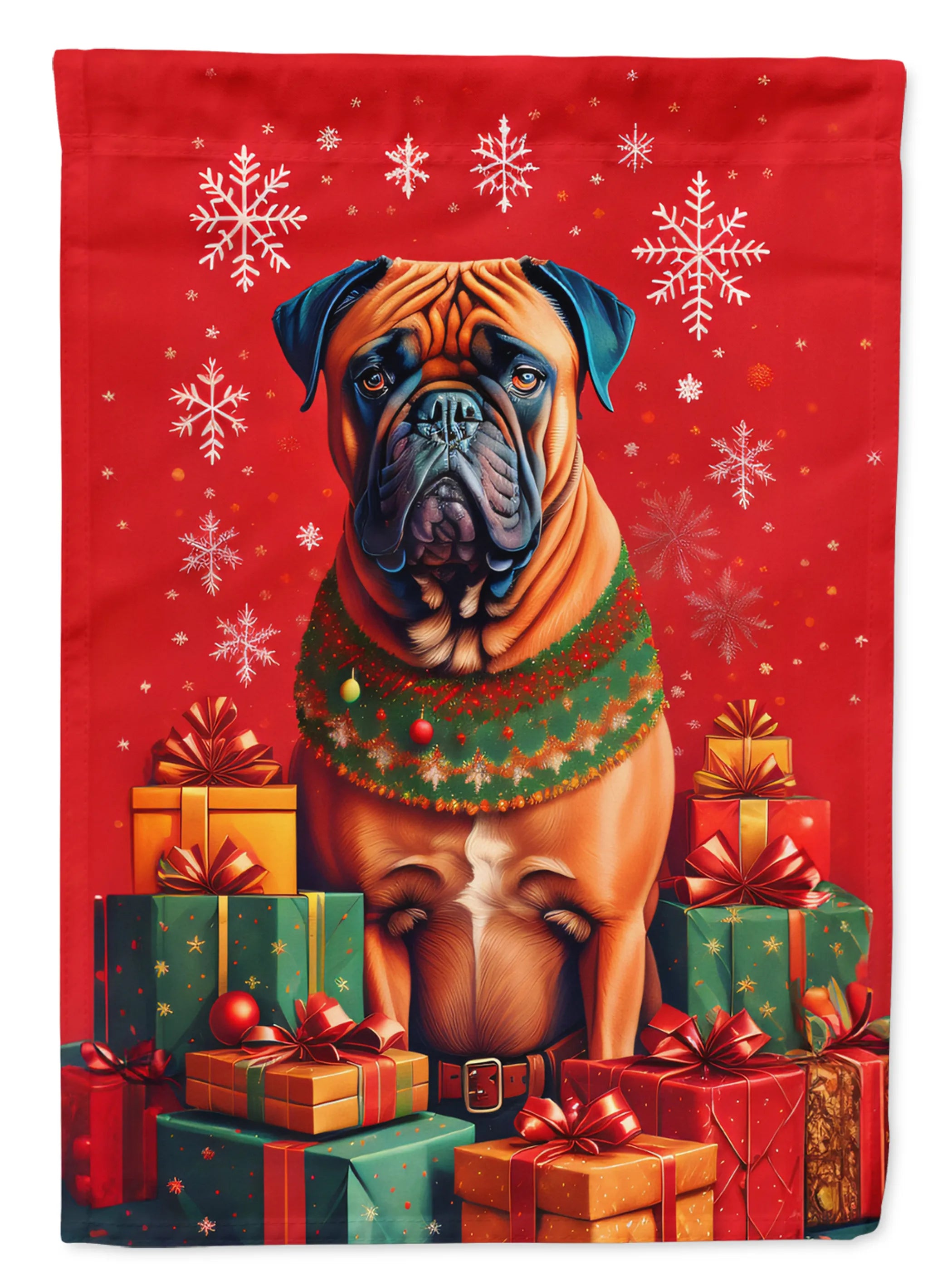 Holiday Christmas Decorative Flag - Size: GARDEN SIZE | Pack Of: 1 | Collection name: Holiday christmas