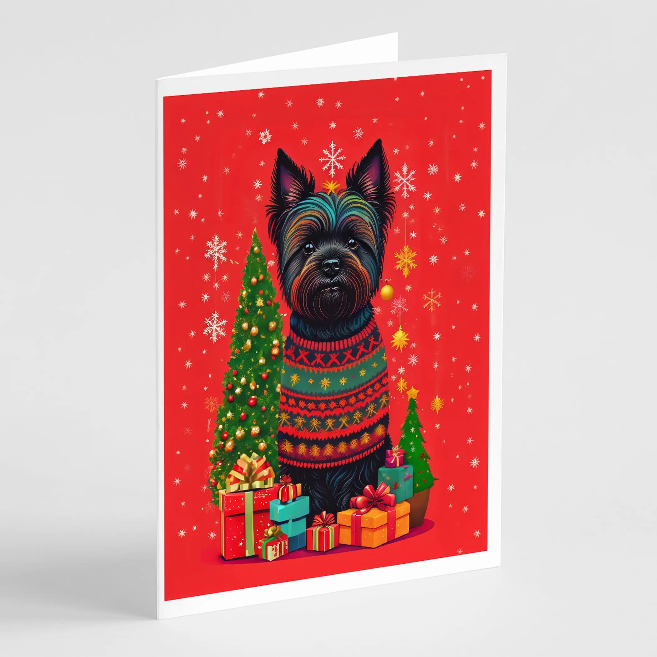 Holiday Christmas Greeting Cards  - Size: 5X7 | Pack Of: 1 | Collection name: Holiday christmas