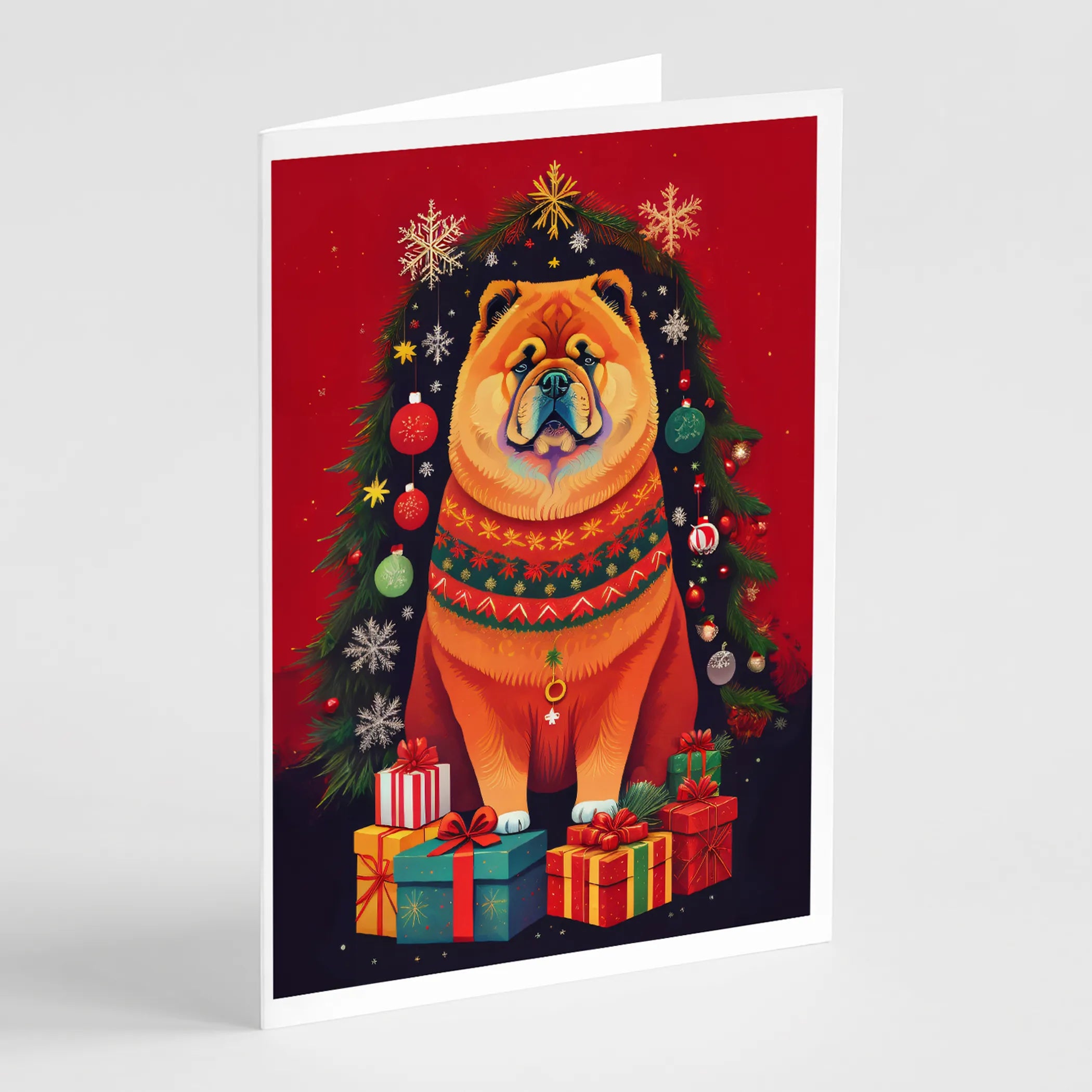 Holiday Christmas Greeting Cards  - Size: 5X7 | Pack Of: 1 | Collection name: Holiday christmas