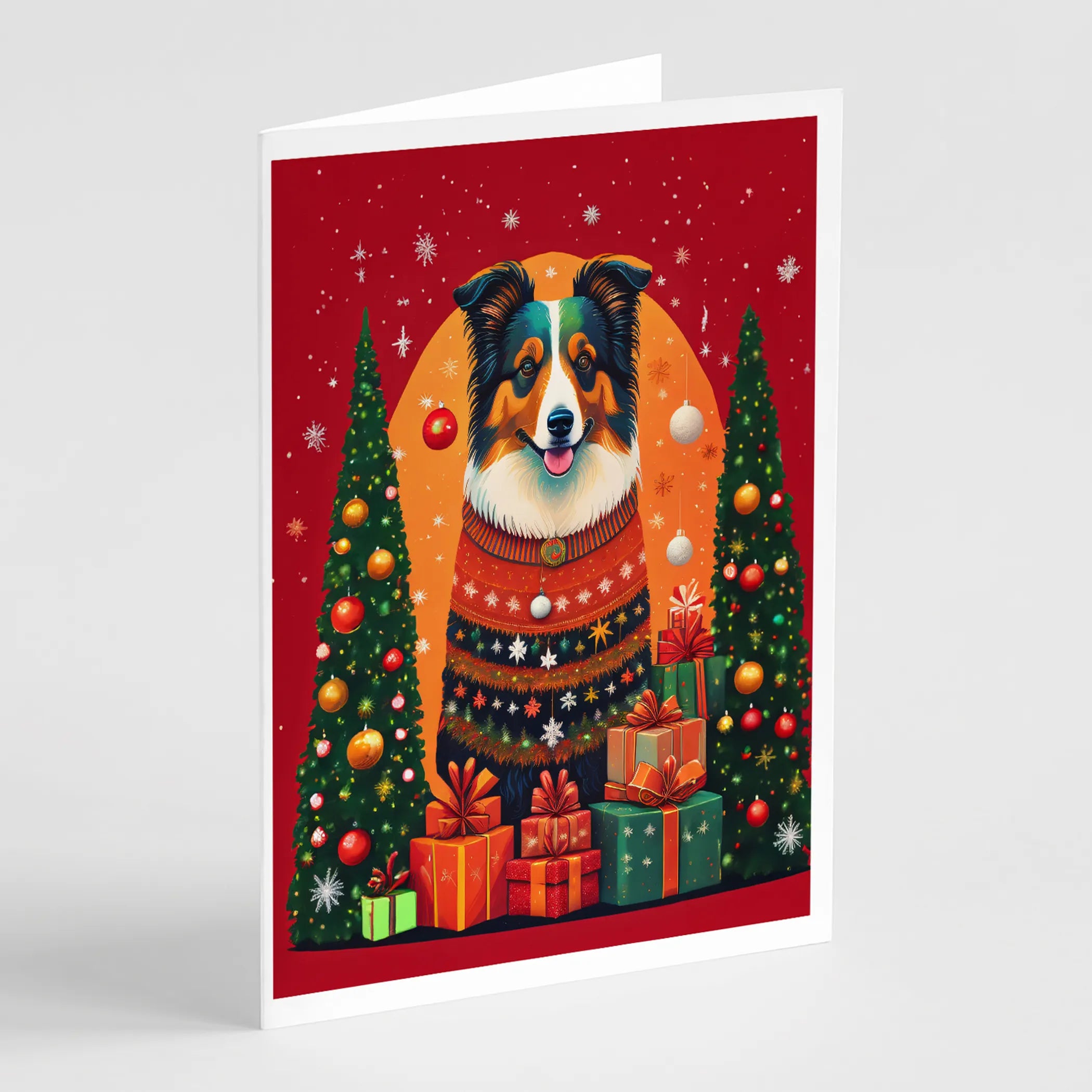 Holiday Christmas Greeting Cards  - Size: 5X7 | Pack Of: 1 | Collection name: Holiday christmas