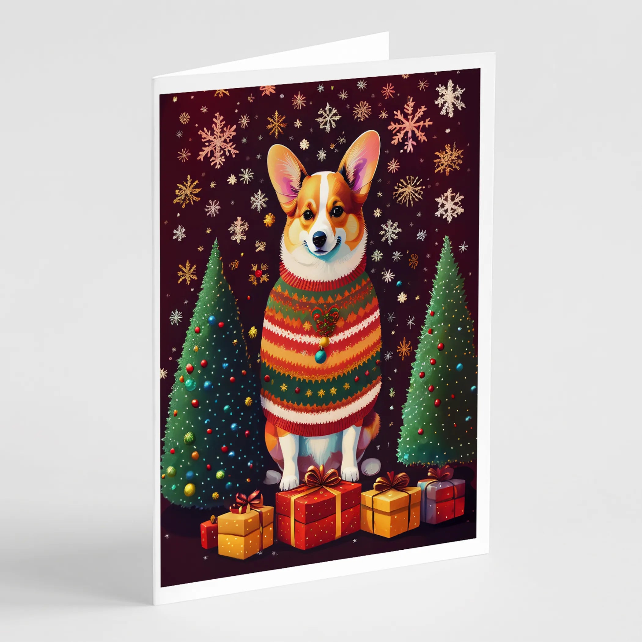 Holiday Christmas Greeting Cards  - Size: 5X7 | Pack Of: 1 | Collection name: Holiday christmas