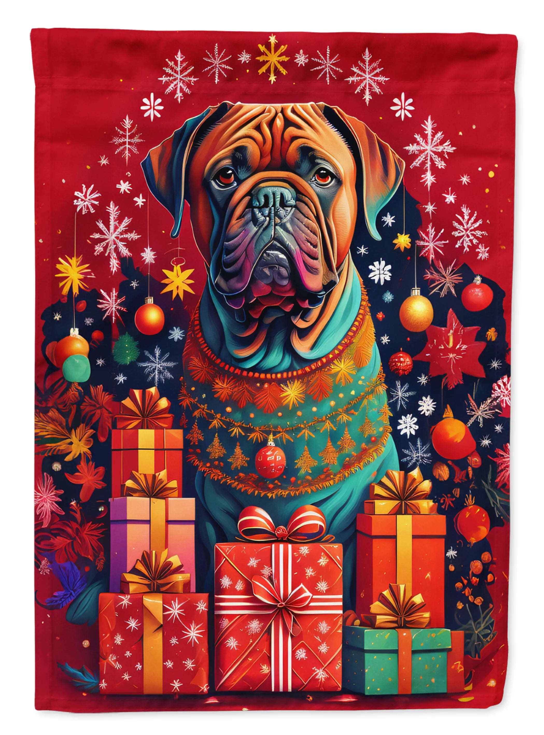 Holiday Christmas Decorative Flag - Size: GARDEN SIZE | Pack Of: 1 | Collection name: Holiday christmas