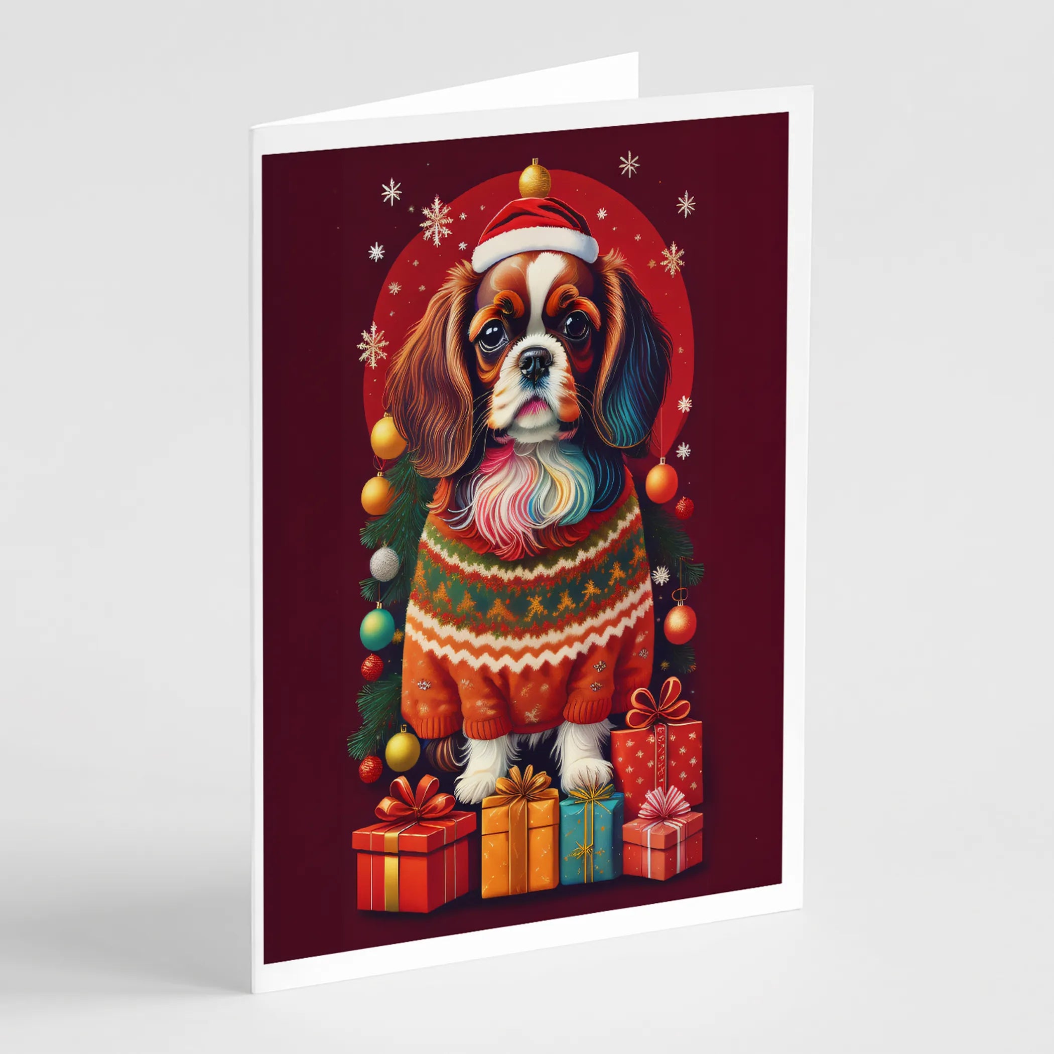 Holiday Christmas Greeting Cards  - Size: 5X7 | Pack Of: 1 | Collection name: Holiday christmas