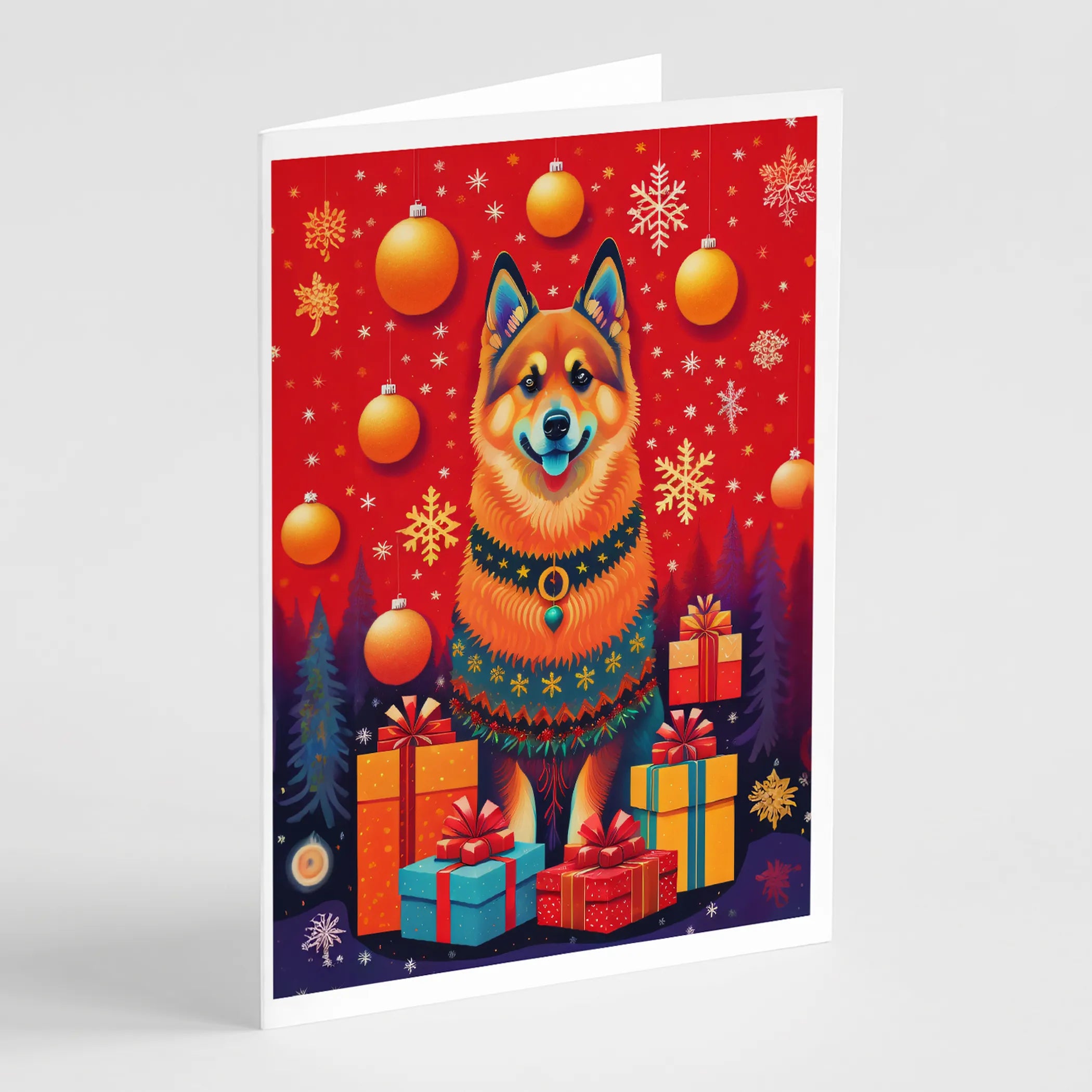 Holiday Christmas Greeting Cards  - Size: 5X7 | Pack Of: 1 | Collection name: Holiday christmas