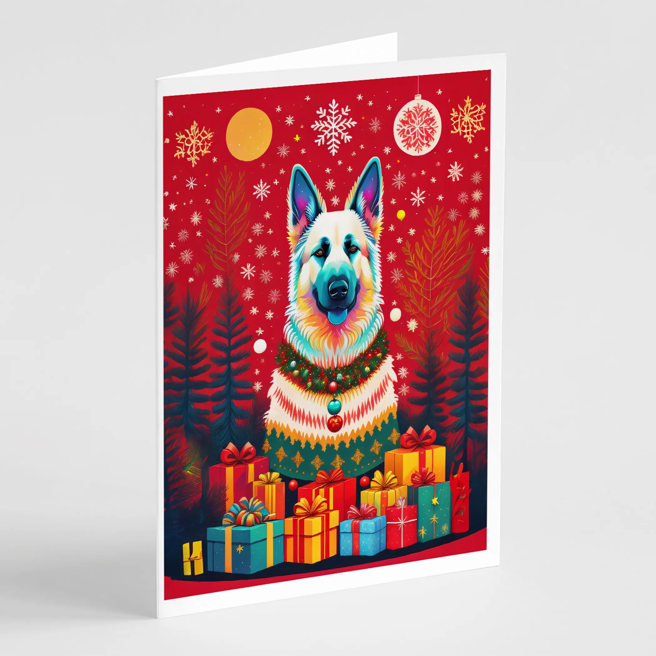 Holiday Christmas Greeting Cards  - Size: 5X7 | Pack Of: 1 | Collection name: Holiday christmas