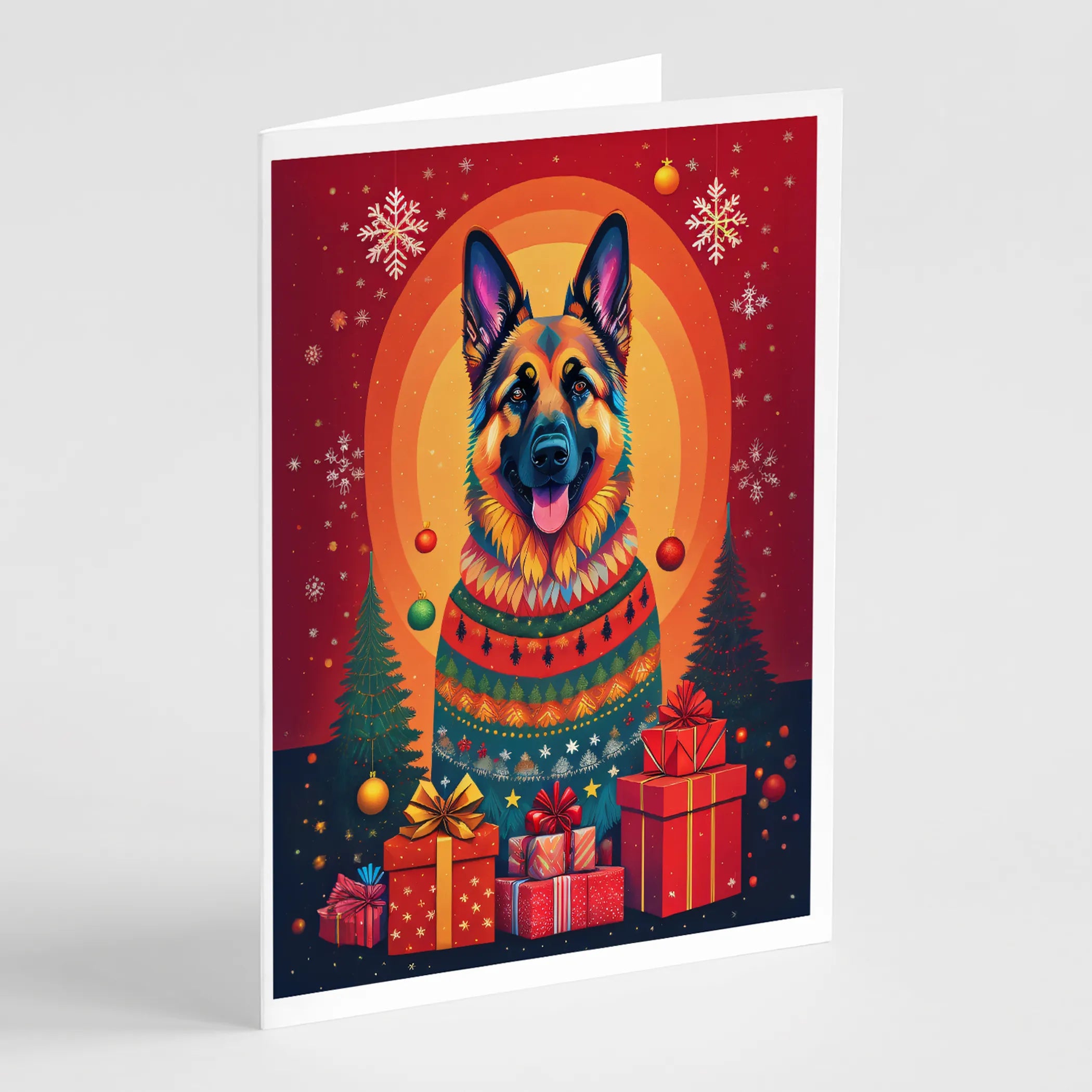 Holiday Christmas Greeting Cards  - Size: 5X7 | Pack Of: 1 | Collection name: Holiday christmas