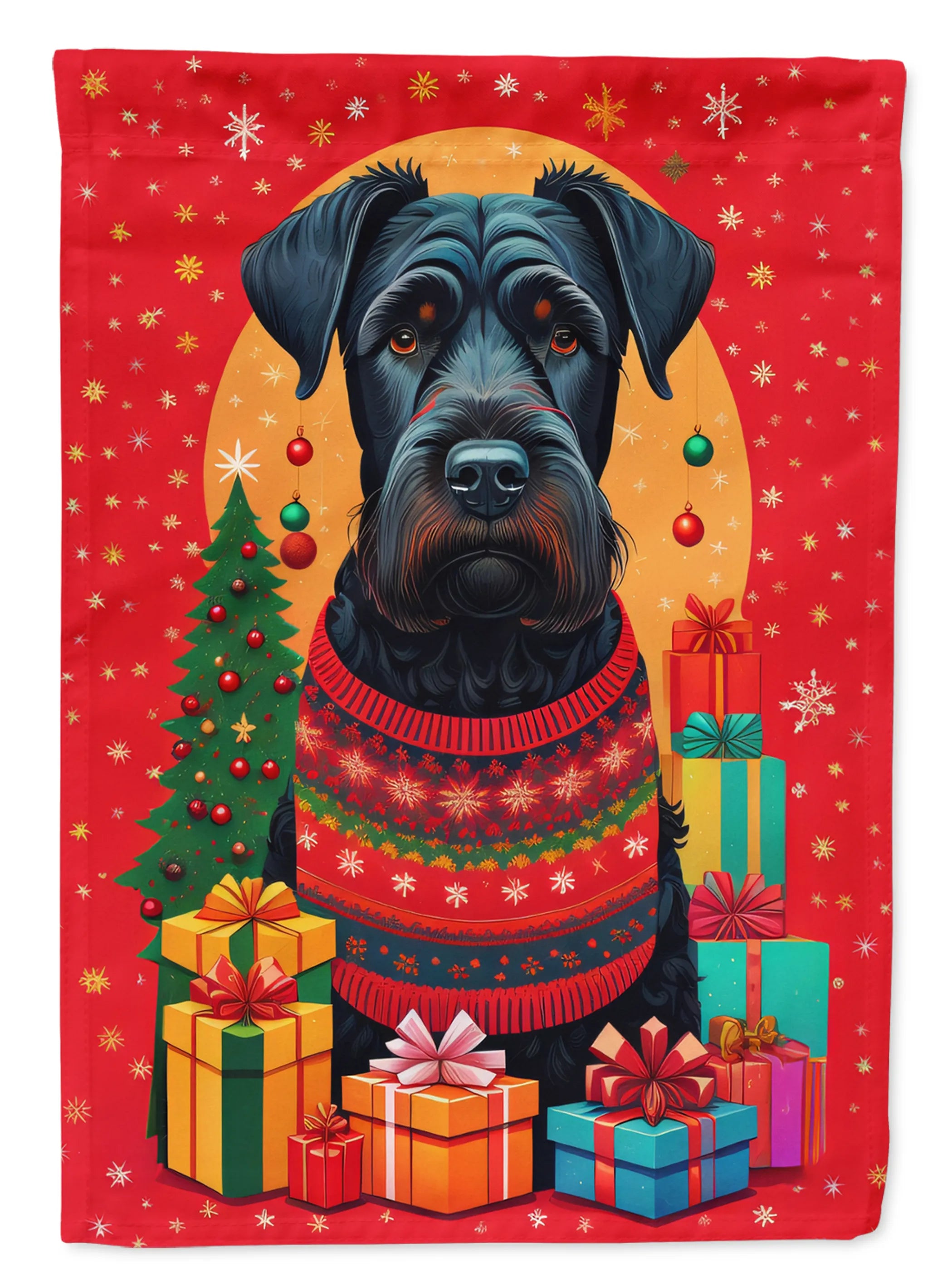Holiday Christmas Decorative Flag - Size: GARDEN SIZE | Pack Of: 1 | Collection name: Holiday christmas