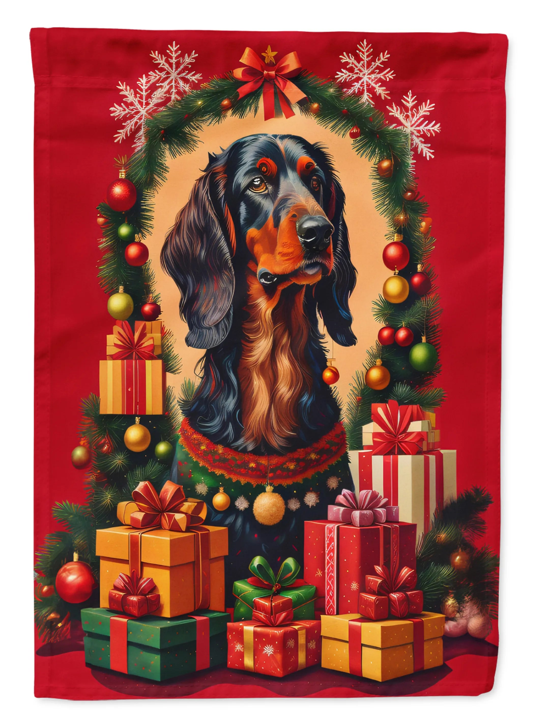 Holiday Christmas Decorative Flag - Size: GARDEN SIZE | Pack Of: 1 | Collection name: Holiday christmas