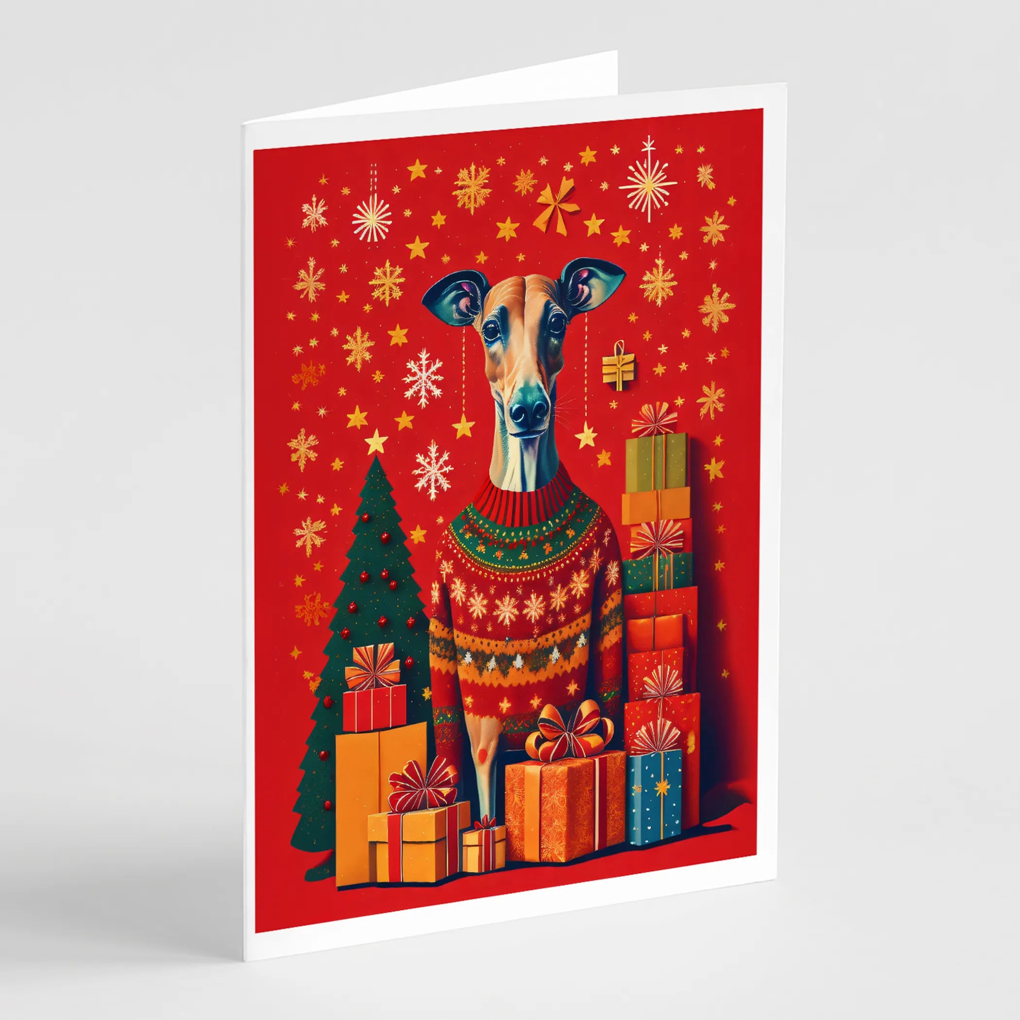 Holiday Christmas Greeting Cards  - Size: 5X7 | Pack Of: 1 | Collection name: Holiday christmas