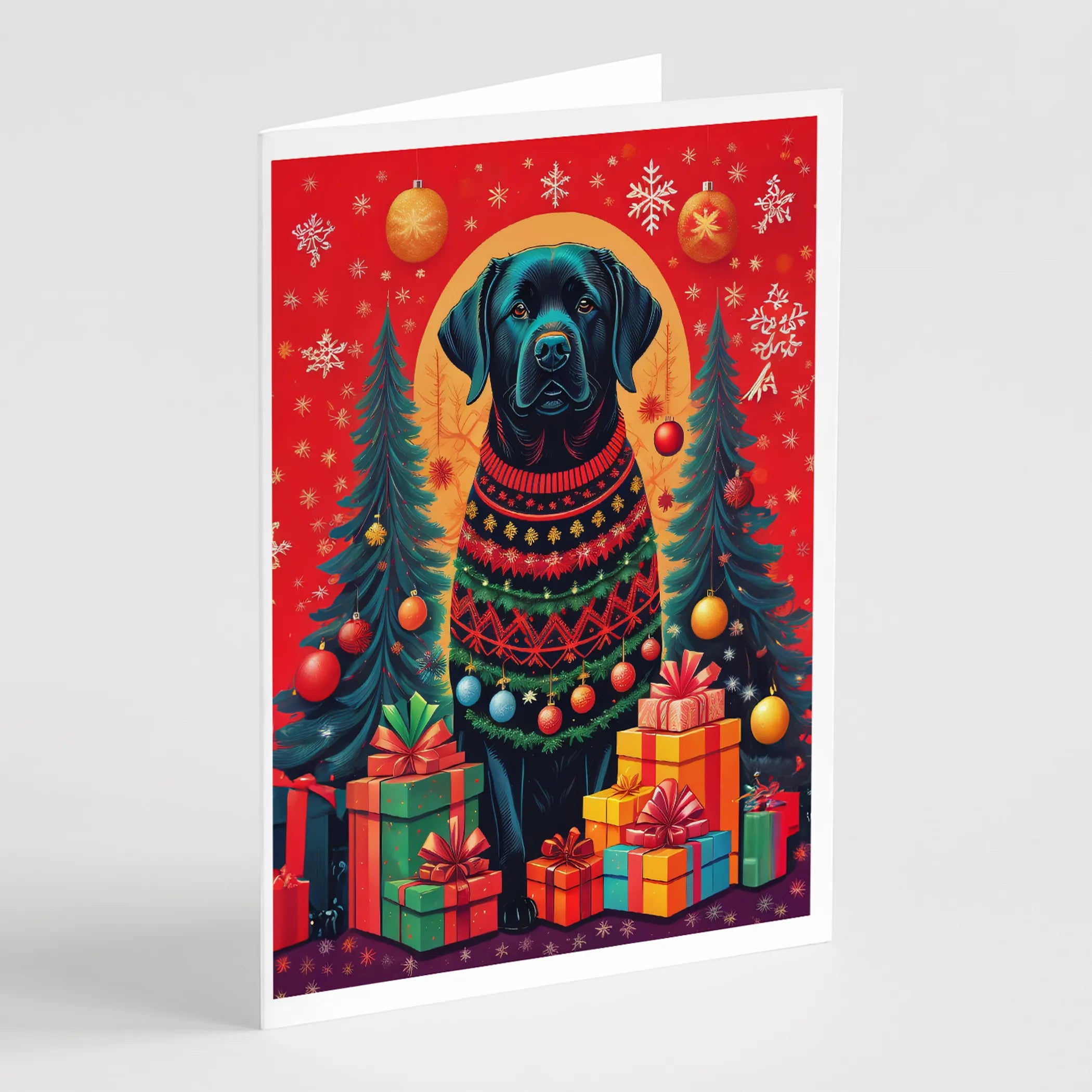 Holiday Christmas Greeting Cards  - Size: 5X7 | Pack Of: 1 | Collection name: Holiday christmas