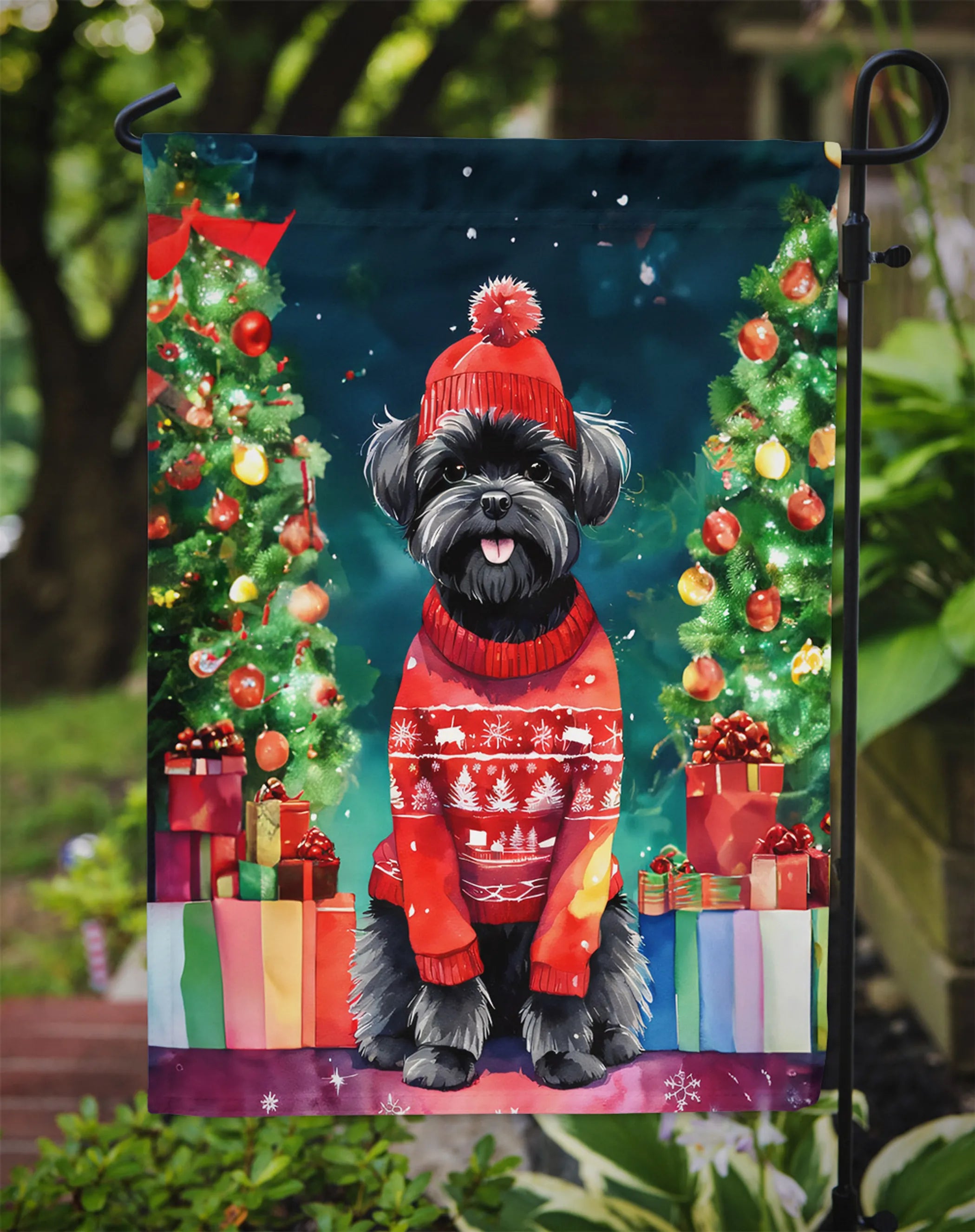 Christmas Sweaters Decorative Flag - Size: GARDEN SIZE | Pack Of: 1 | Collection name: Christmas sweaters