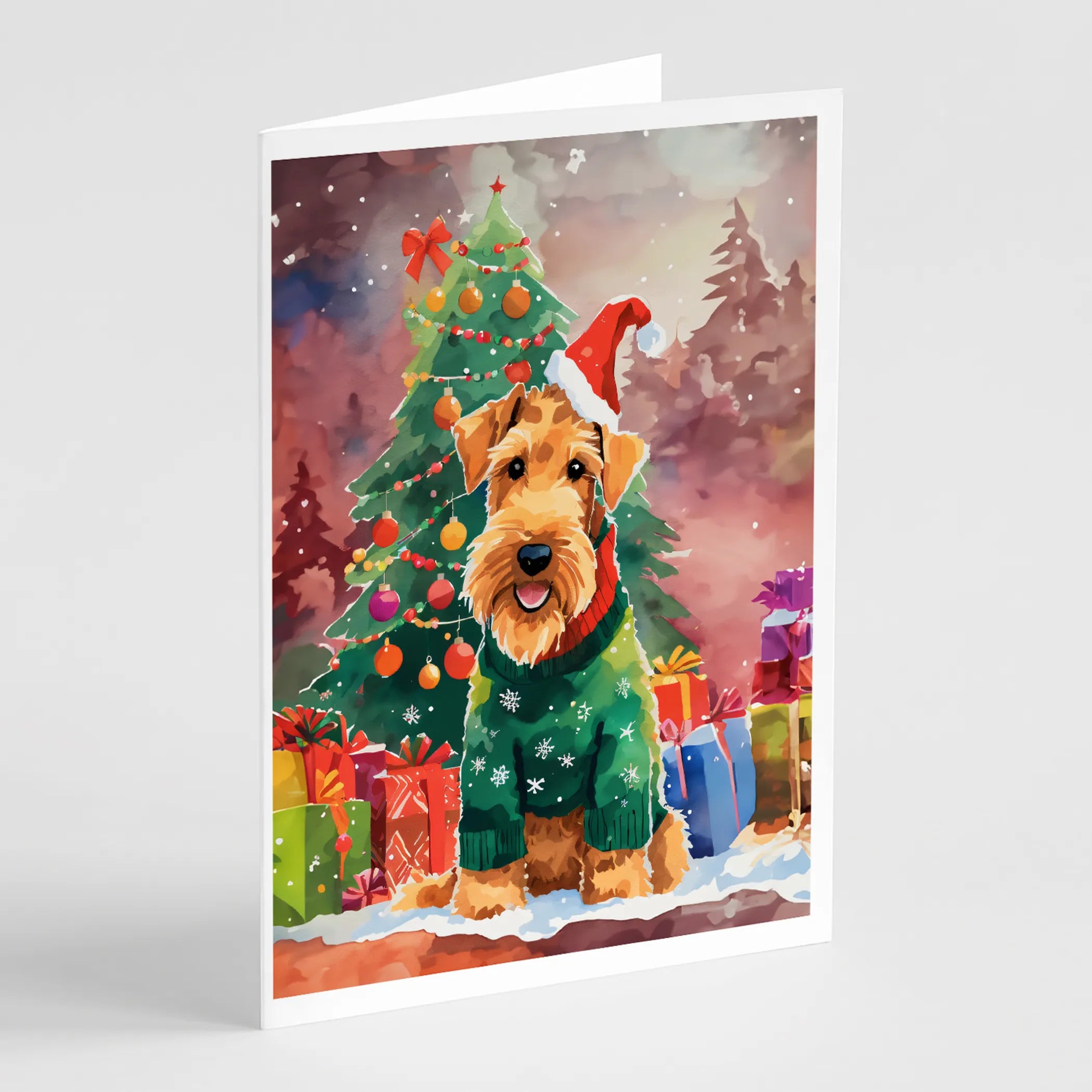 Christmas Sweaters Greeting Cards  - Size: 5X7 | Pack Of: 8 | Collection name: Christmas sweaters
