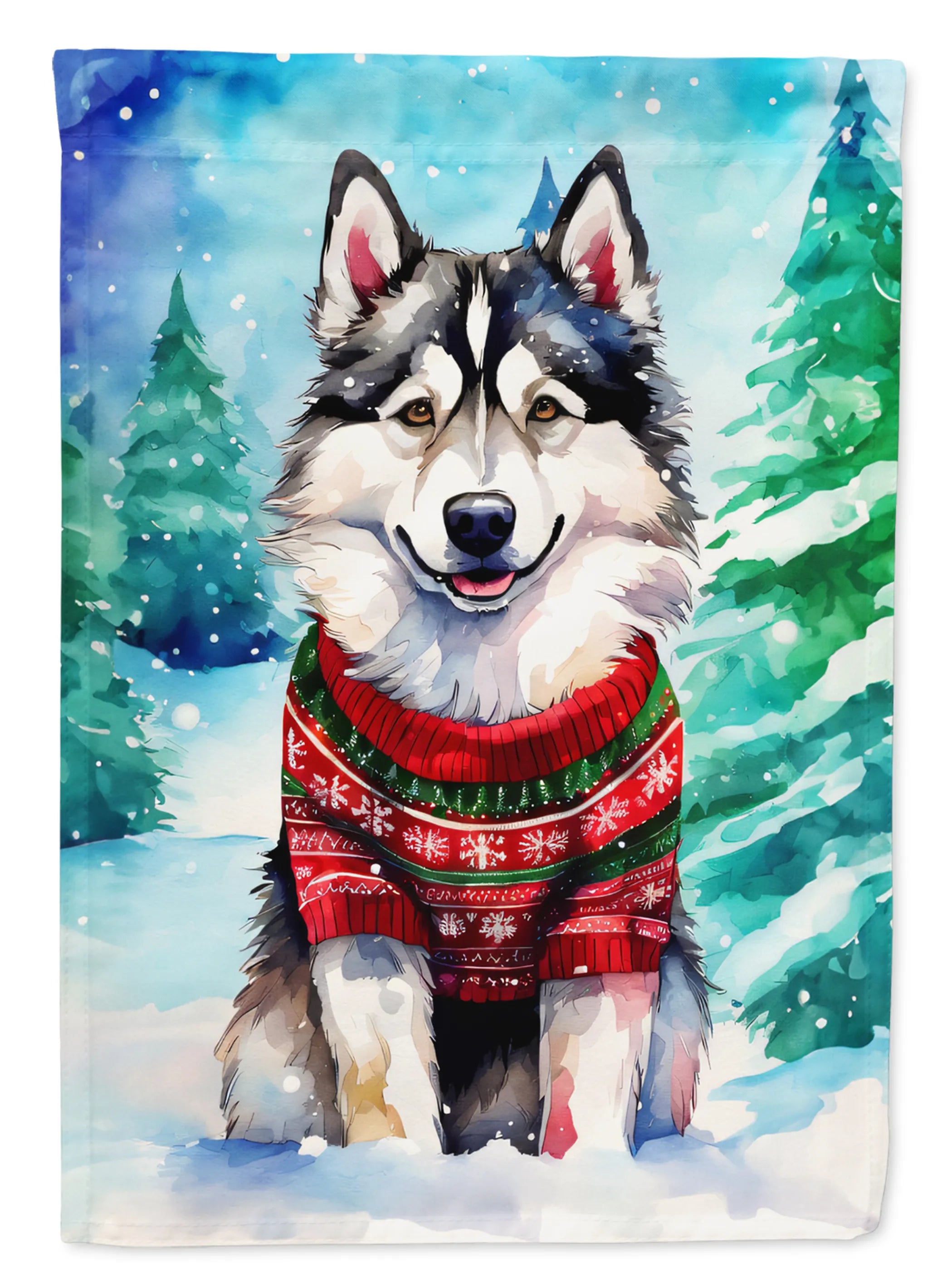 Christmas Sweaters Decorative Flag - Size: GARDEN SIZE | Pack Of: 1 | Collection name: Christmas sweaters