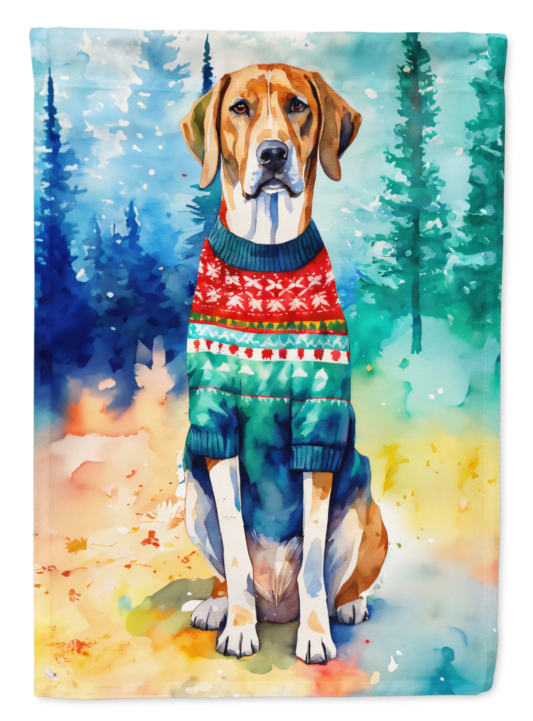 Christmas Sweaters Decorative Flag - Size: GARDEN SIZE | Pack Of: 1 | Collection name: Christmas sweaters