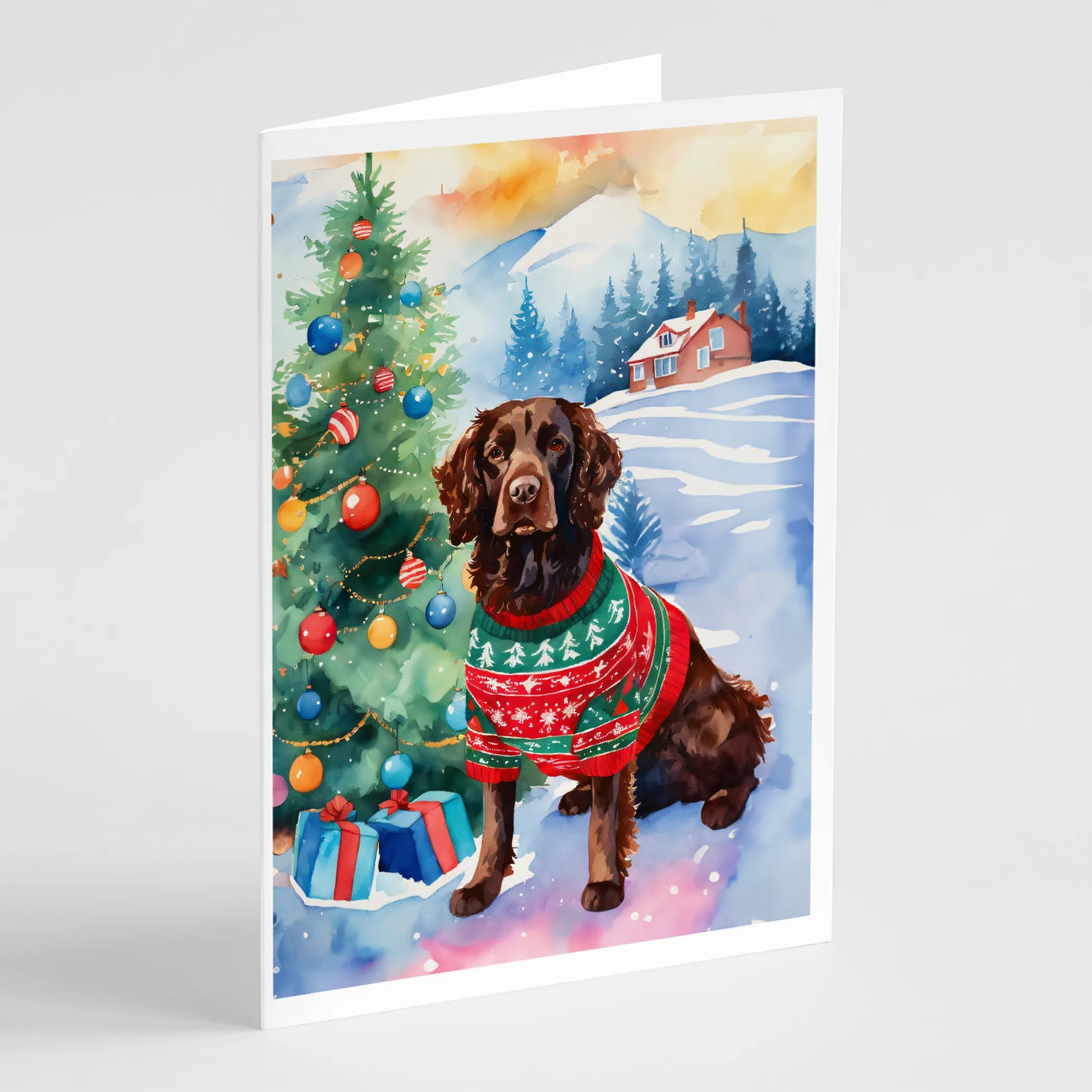 Christmas Sweaters Greeting Cards  - Size: 5X7 | Pack Of: 8 | Collection name: Christmas sweaters