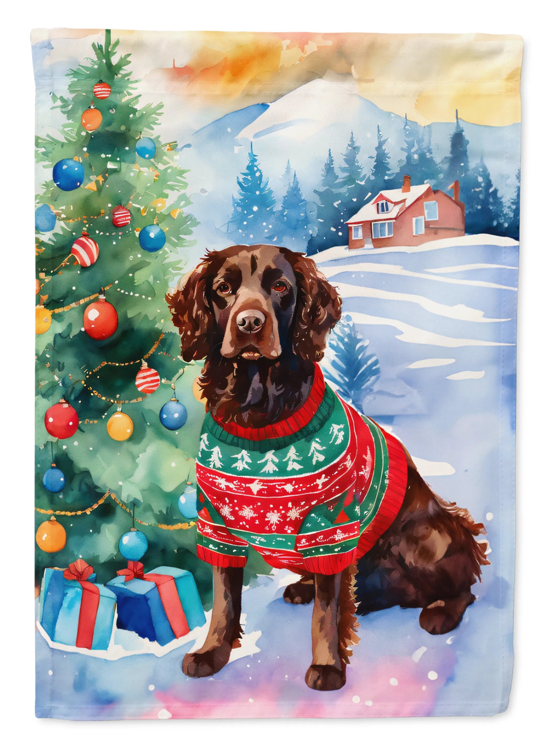 Christmas Sweaters Decorative Flag - Size: GARDEN SIZE | Pack Of: 1 | Collection name: Christmas sweaters