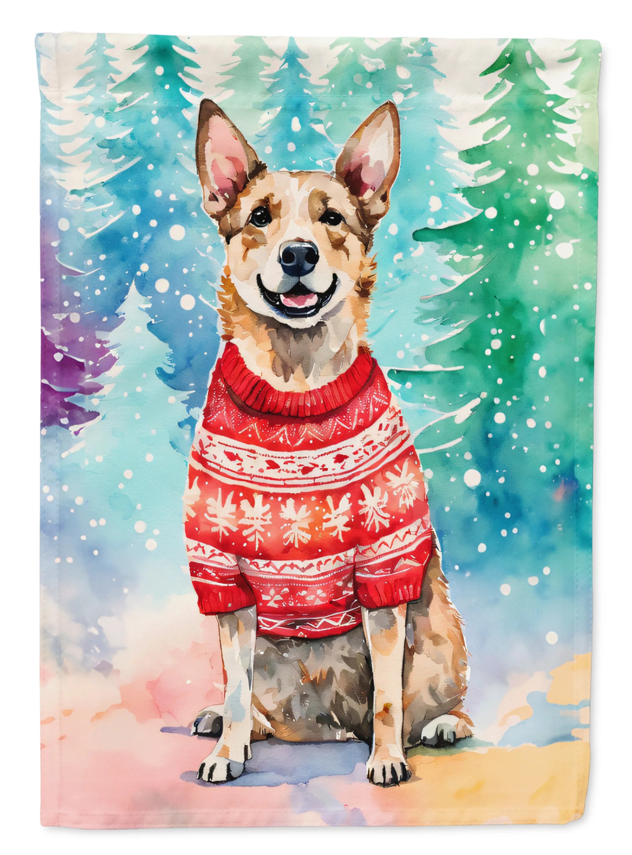 Christmas Sweaters Decorative Flag - Size: GARDEN SIZE | Pack Of: 1 | Collection name: Christmas sweaters