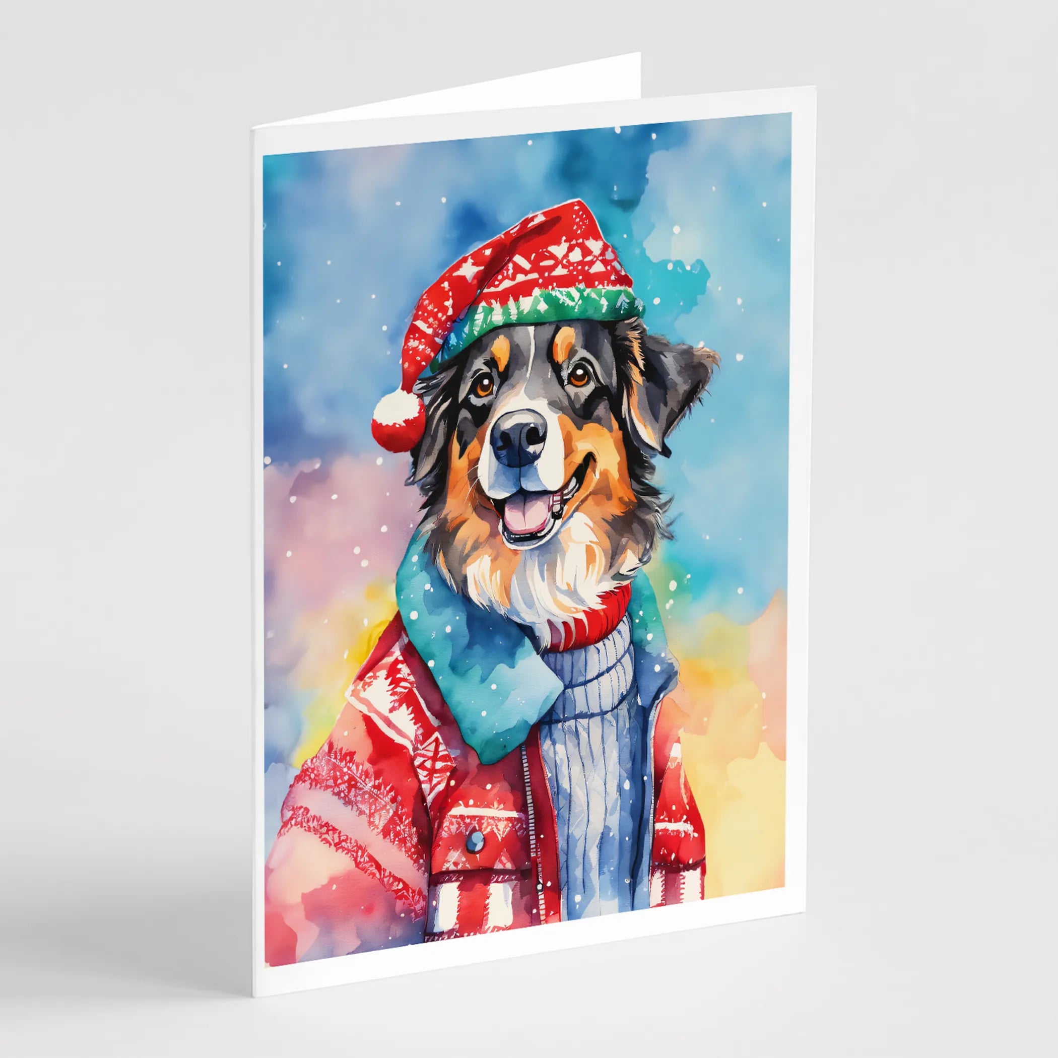 Christmas Sweaters Greeting Cards  - Size: 5X7 | Pack Of: 8 | Collection name: Christmas sweaters