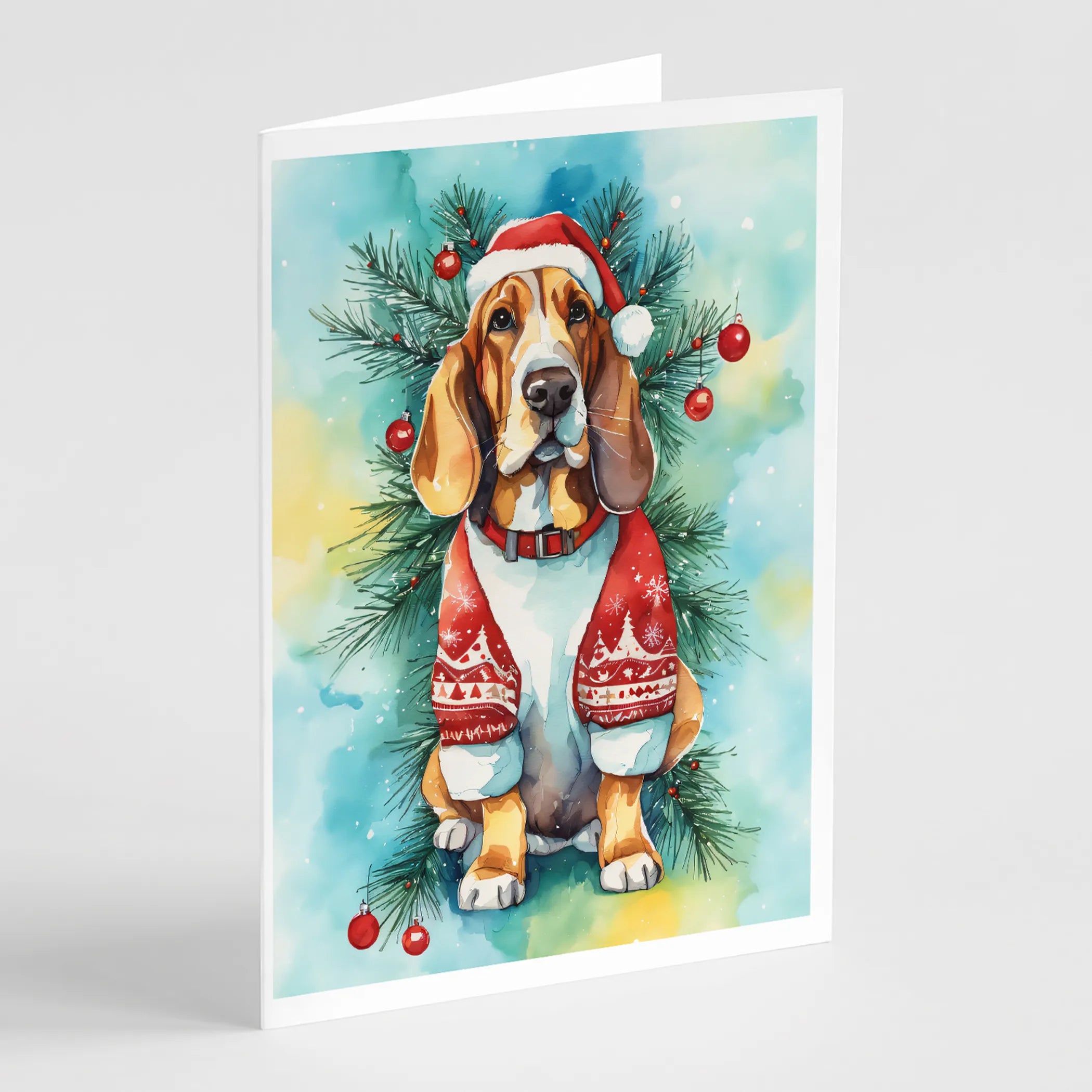 Christmas Sweaters Greeting Cards  - Size: 5X7 | Pack Of: 8 | Collection name: Christmas sweaters
