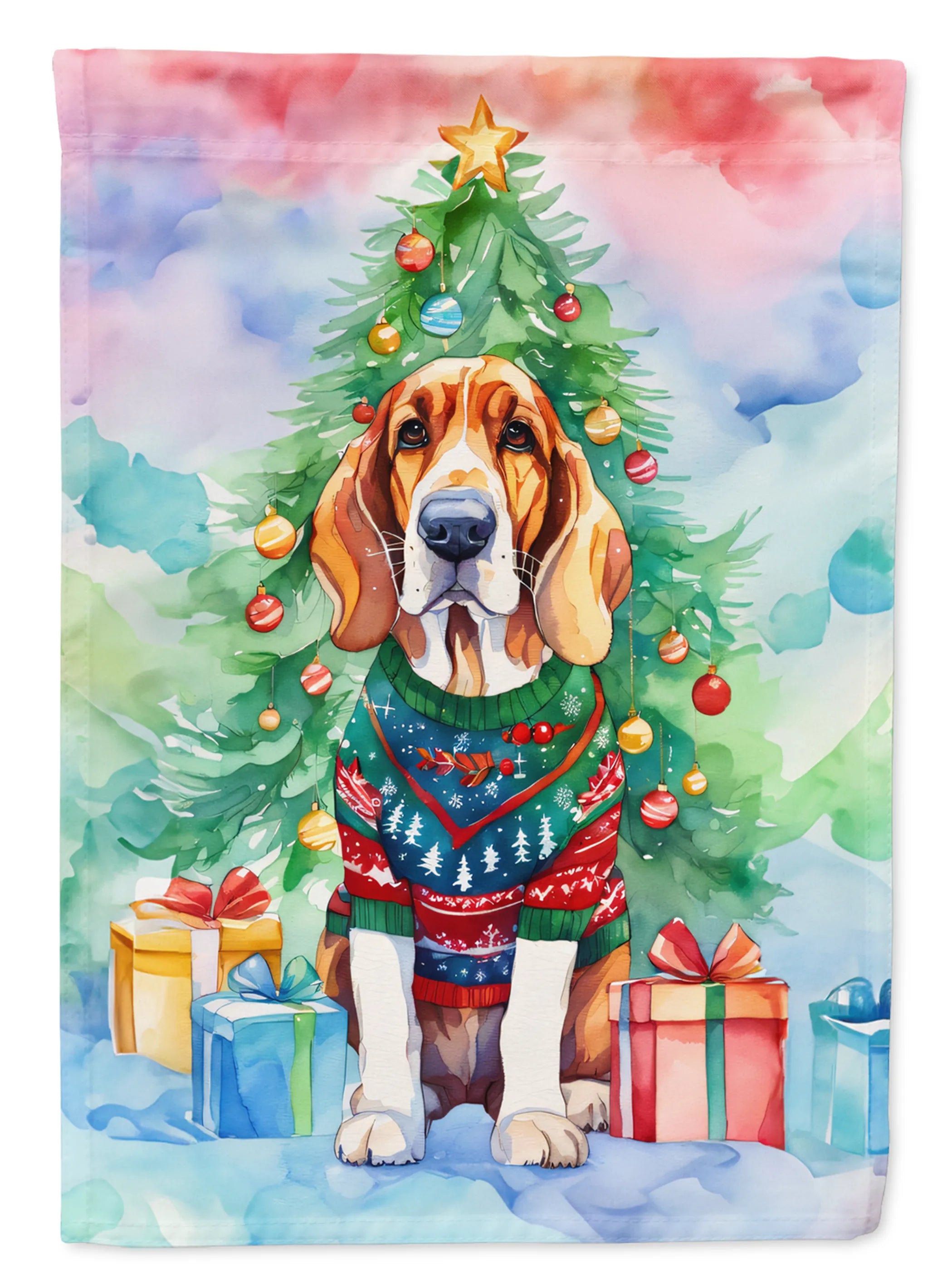 Christmas Sweaters Decorative Flag - Size: GARDEN SIZE | Pack Of: 1 | Collection name: Christmas sweaters