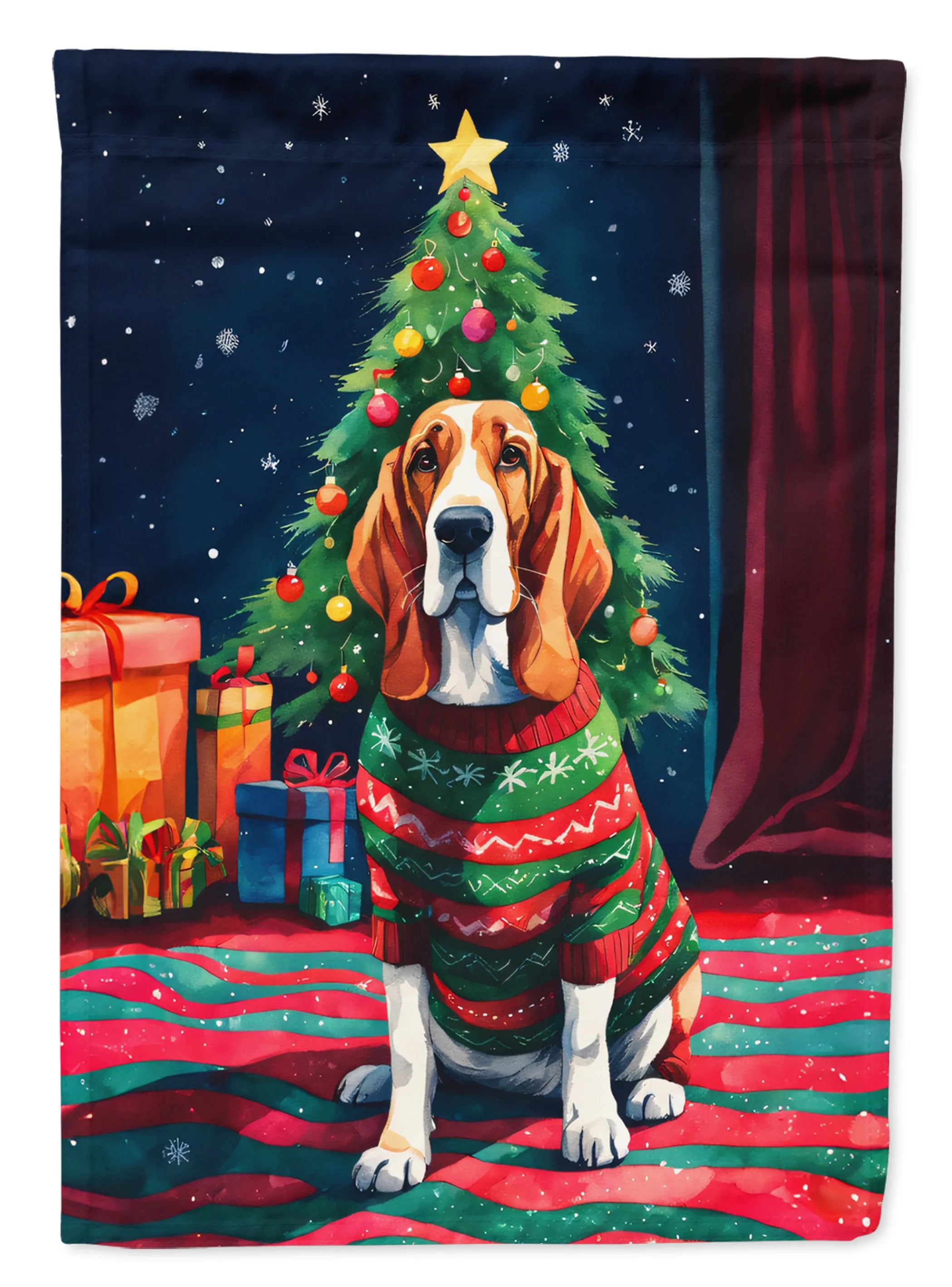 Christmas Sweaters Decorative Flag - Size: GARDEN SIZE | Pack Of: 1 | Collection name: Christmas sweaters