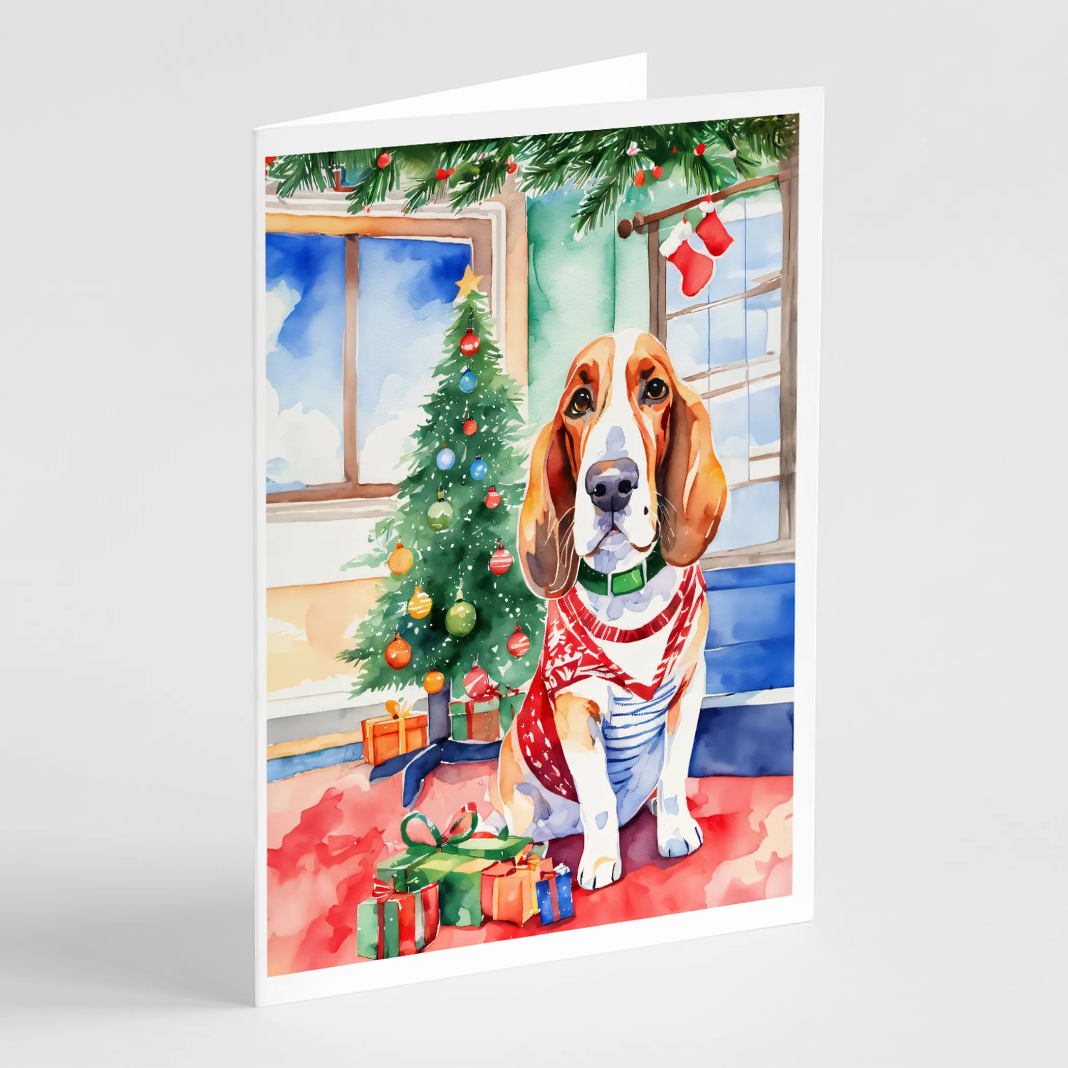 Christmas Sweaters Greeting Cards  - Size: 5X7 | Pack Of: 8 | Collection name: Christmas sweaters
