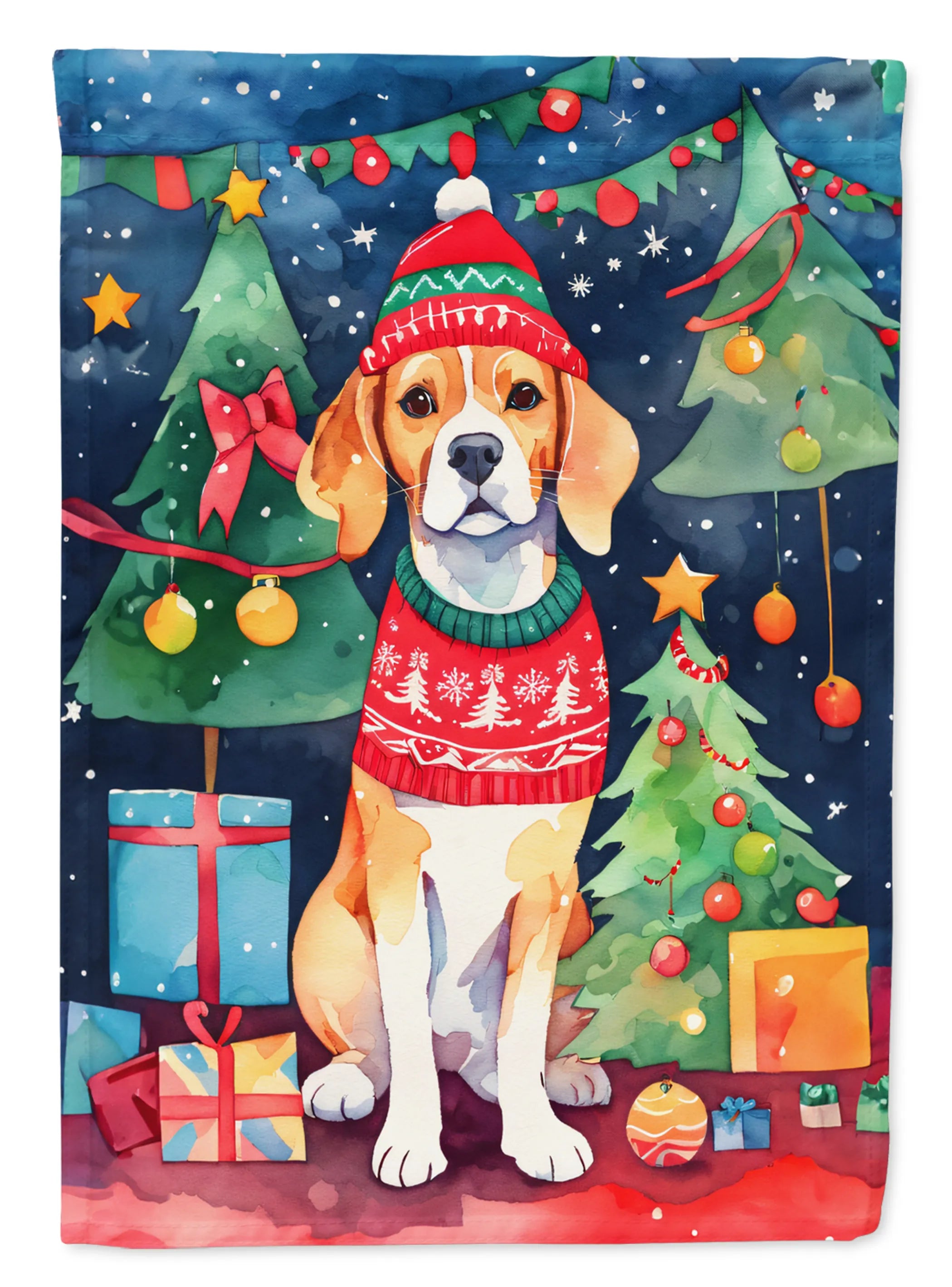 Christmas Sweaters Decorative Flag - Size: GARDEN SIZE | Pack Of: 1 | Collection name: Christmas sweaters