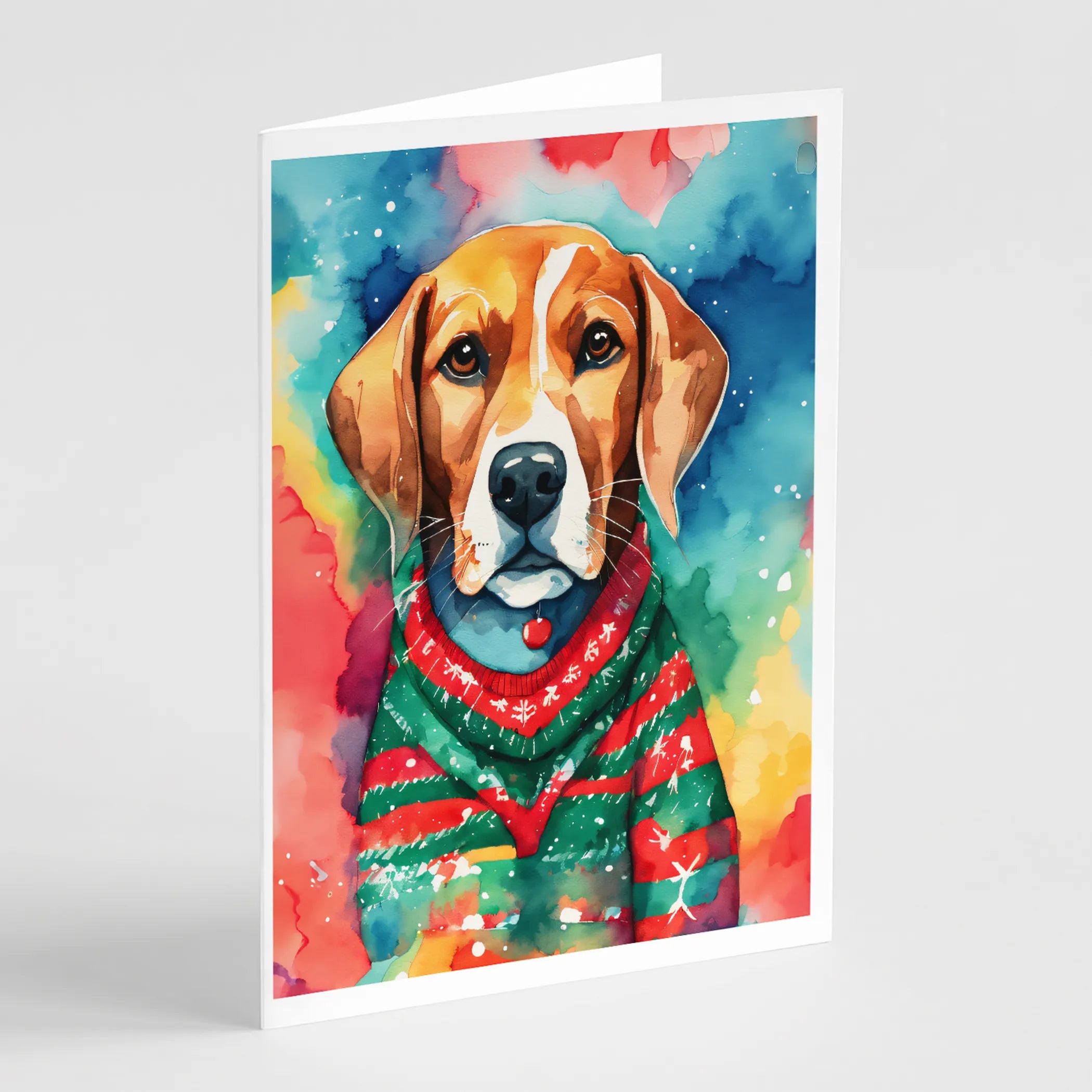 Christmas Sweaters Greeting Cards  - Size: 5X7 | Pack Of: 8 | Collection name: Christmas sweaters