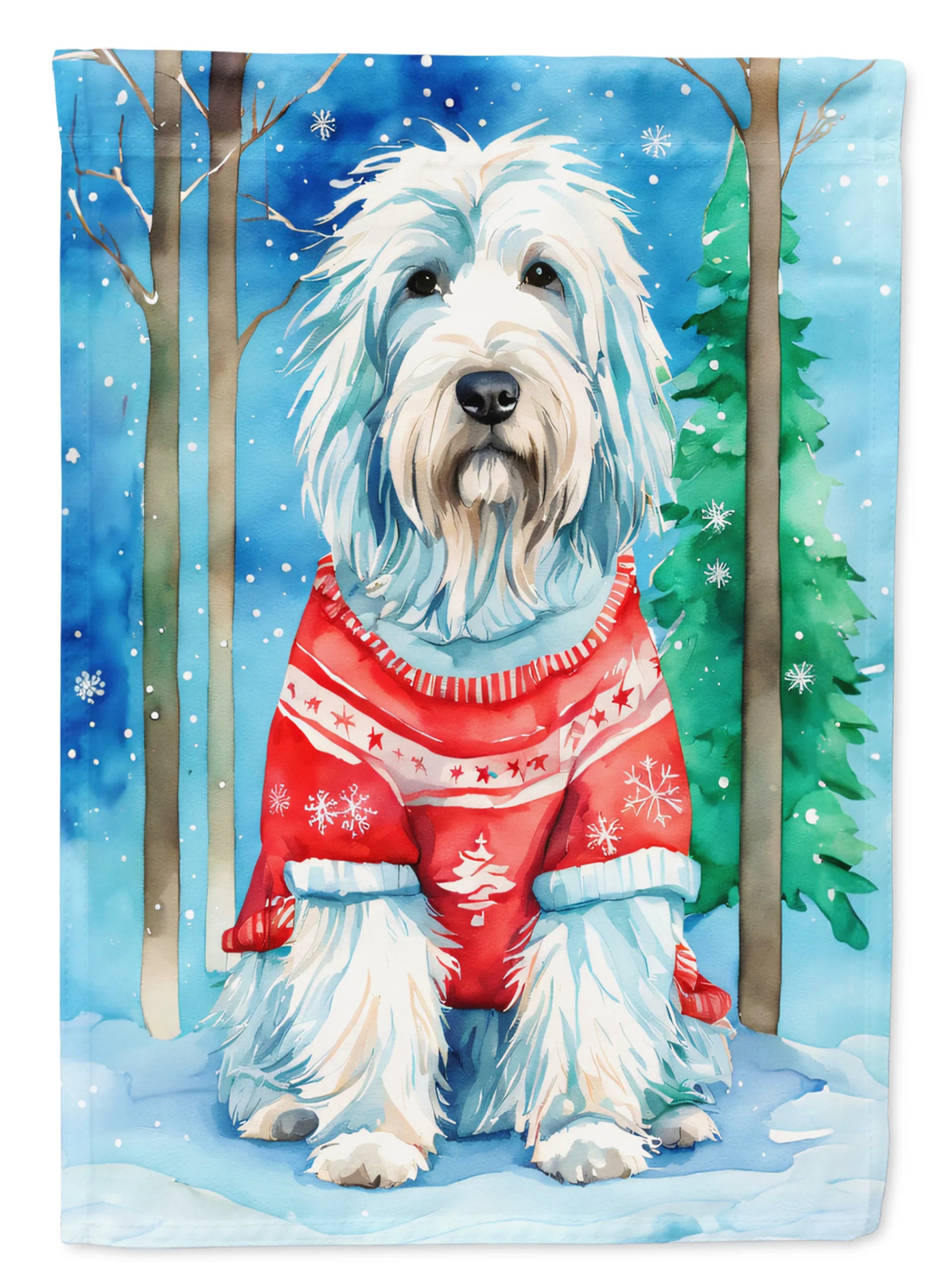 Christmas Sweaters Decorative Flag - Size: GARDEN SIZE | Pack Of: 1 | Collection name: Christmas sweaters