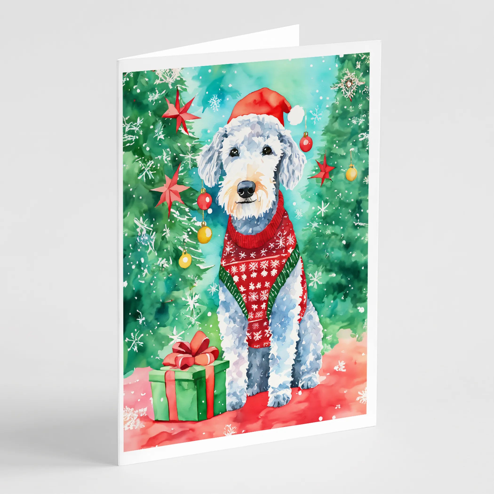 Christmas Sweaters Greeting Cards  - Size: 5X7 | Pack Of: 8 | Collection name: Christmas sweaters