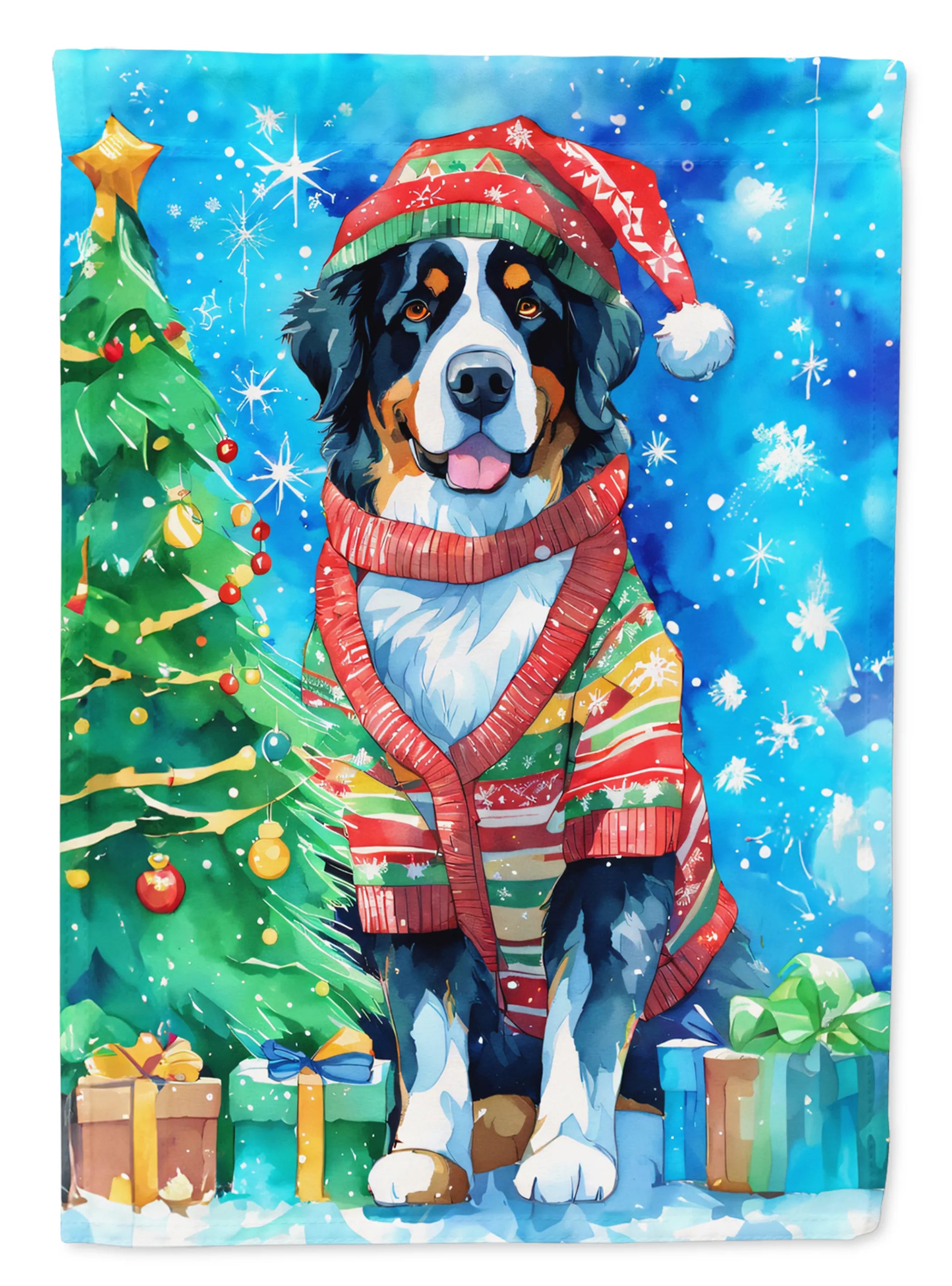 Christmas Sweaters Decorative Flag - Size: GARDEN SIZE | Pack Of: 1 | Collection name: Christmas sweaters
