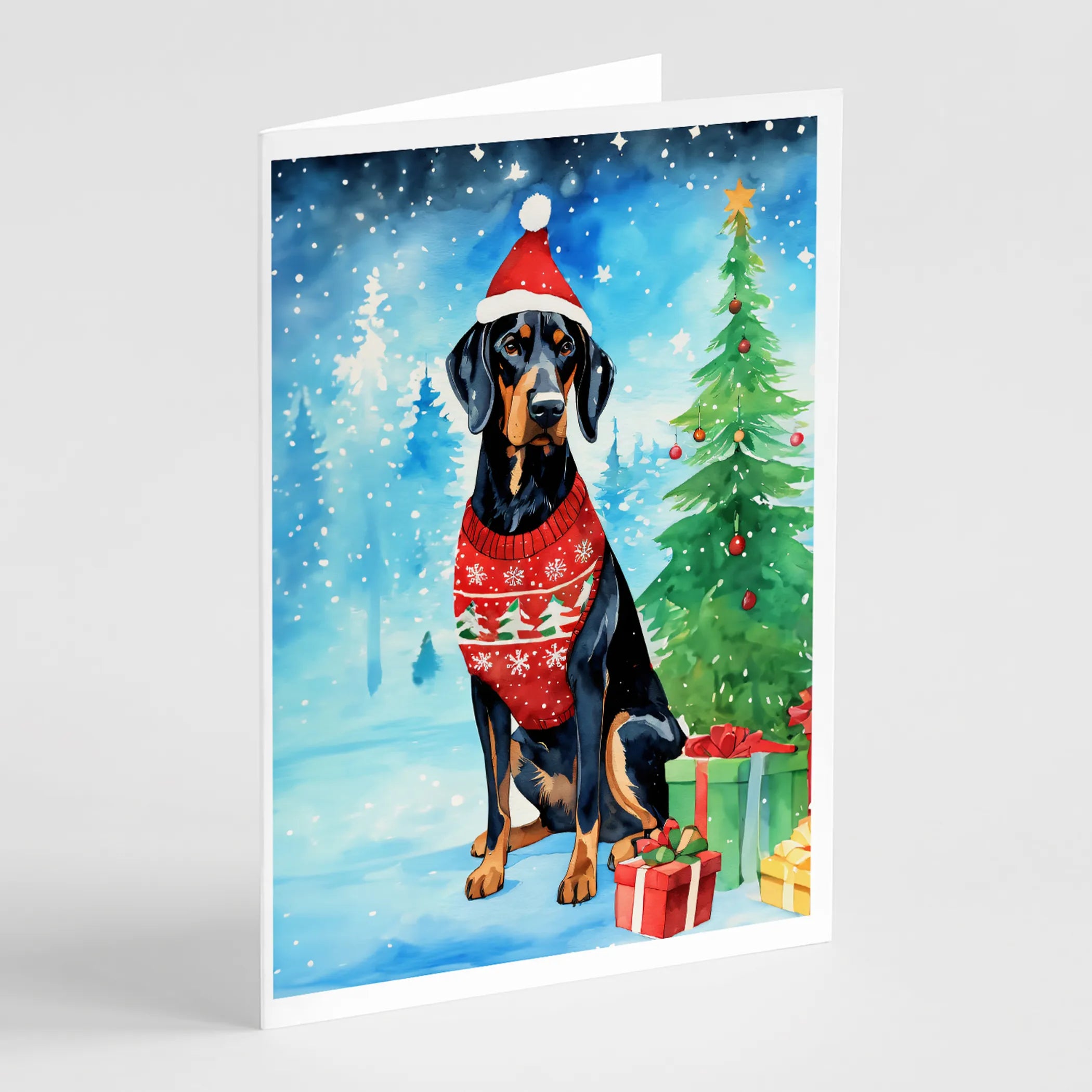 Christmas Sweaters Greeting Cards  - Size: 5X7 | Pack Of: 8 | Collection name: Christmas sweaters