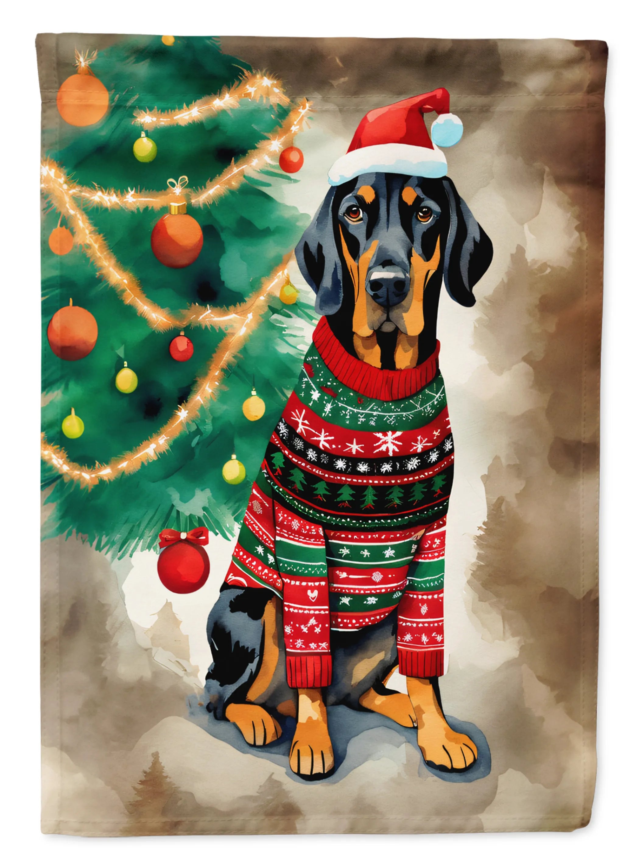 Christmas Sweaters Decorative Flag - Size: GARDEN SIZE | Pack Of: 1 | Collection name: Christmas sweaters
