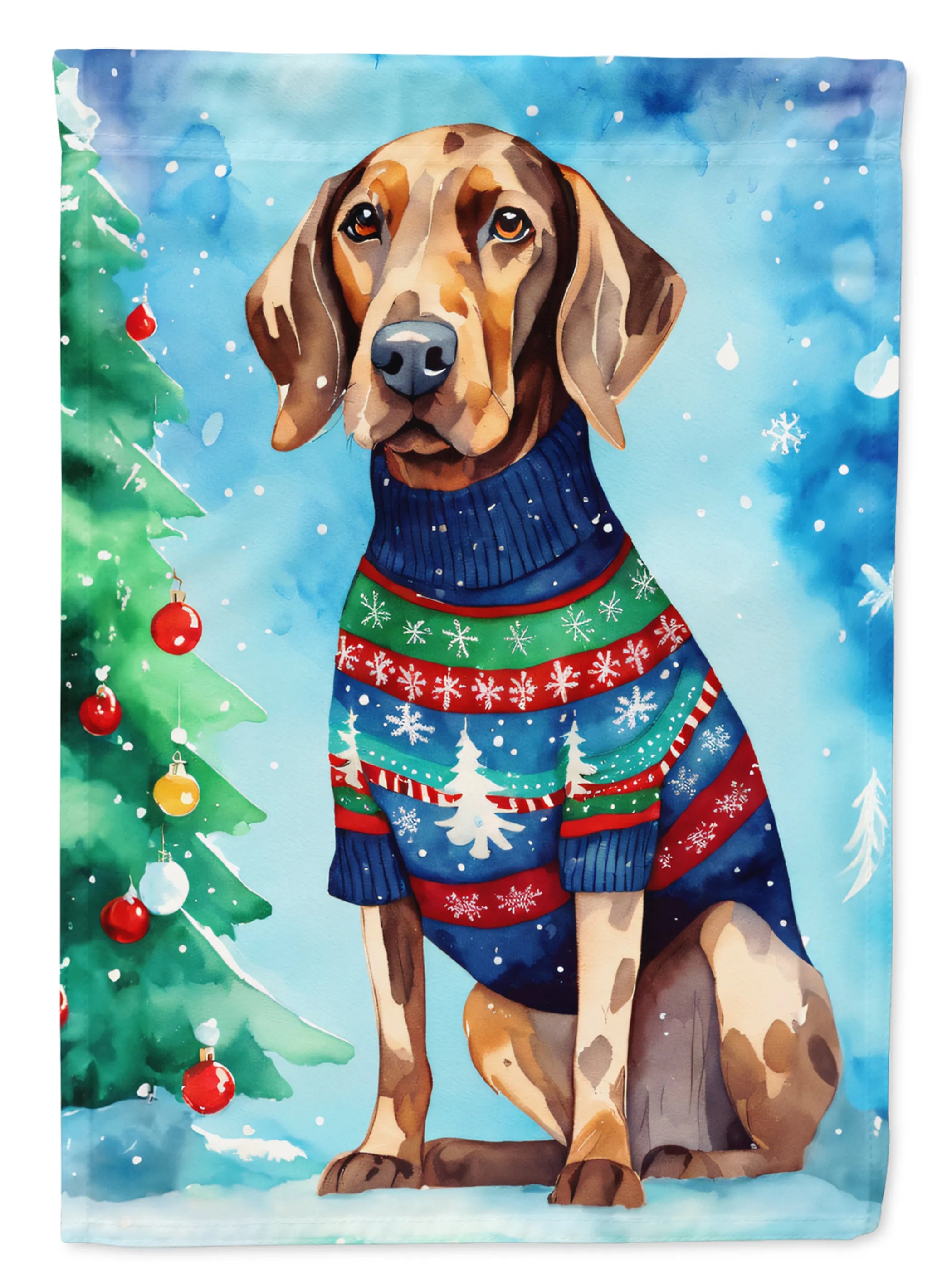 Christmas Sweaters Decorative Flag - Size: GARDEN SIZE | Pack Of: 1 | Collection name: Christmas sweaters
