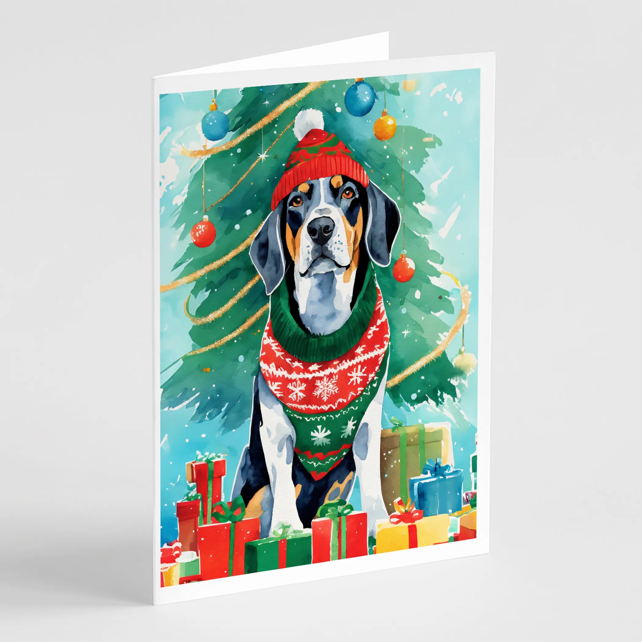 Christmas Sweaters Greeting Cards  - Size: 5X7 | Pack Of: 8 | Collection name: Christmas sweaters