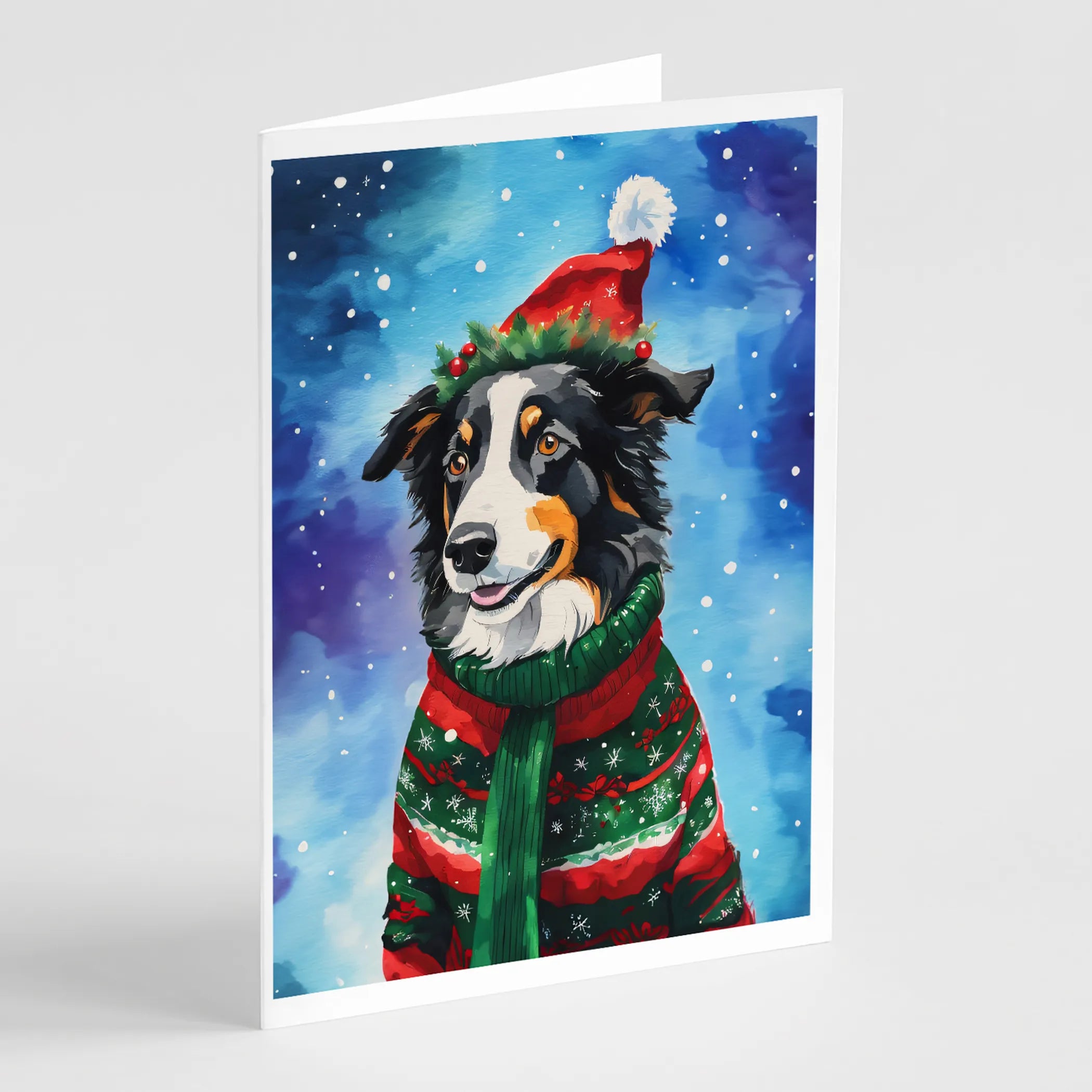 Christmas Sweaters Greeting Cards  - Size: 5X7 | Pack Of: 8 | Collection name: Christmas sweaters