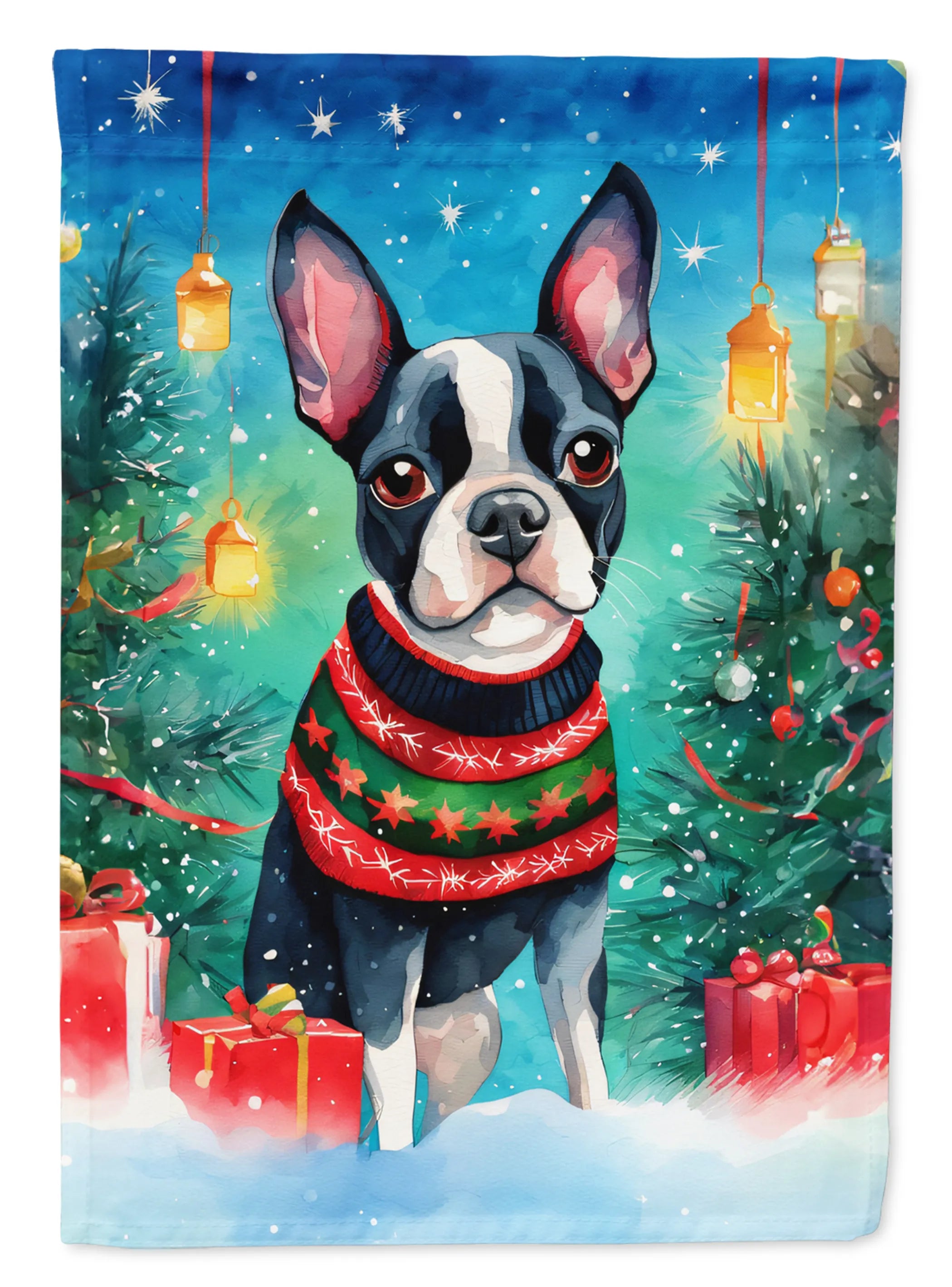 Christmas Sweaters Decorative Flag - Size: GARDEN SIZE | Pack Of: 1 | Collection name: Christmas sweaters