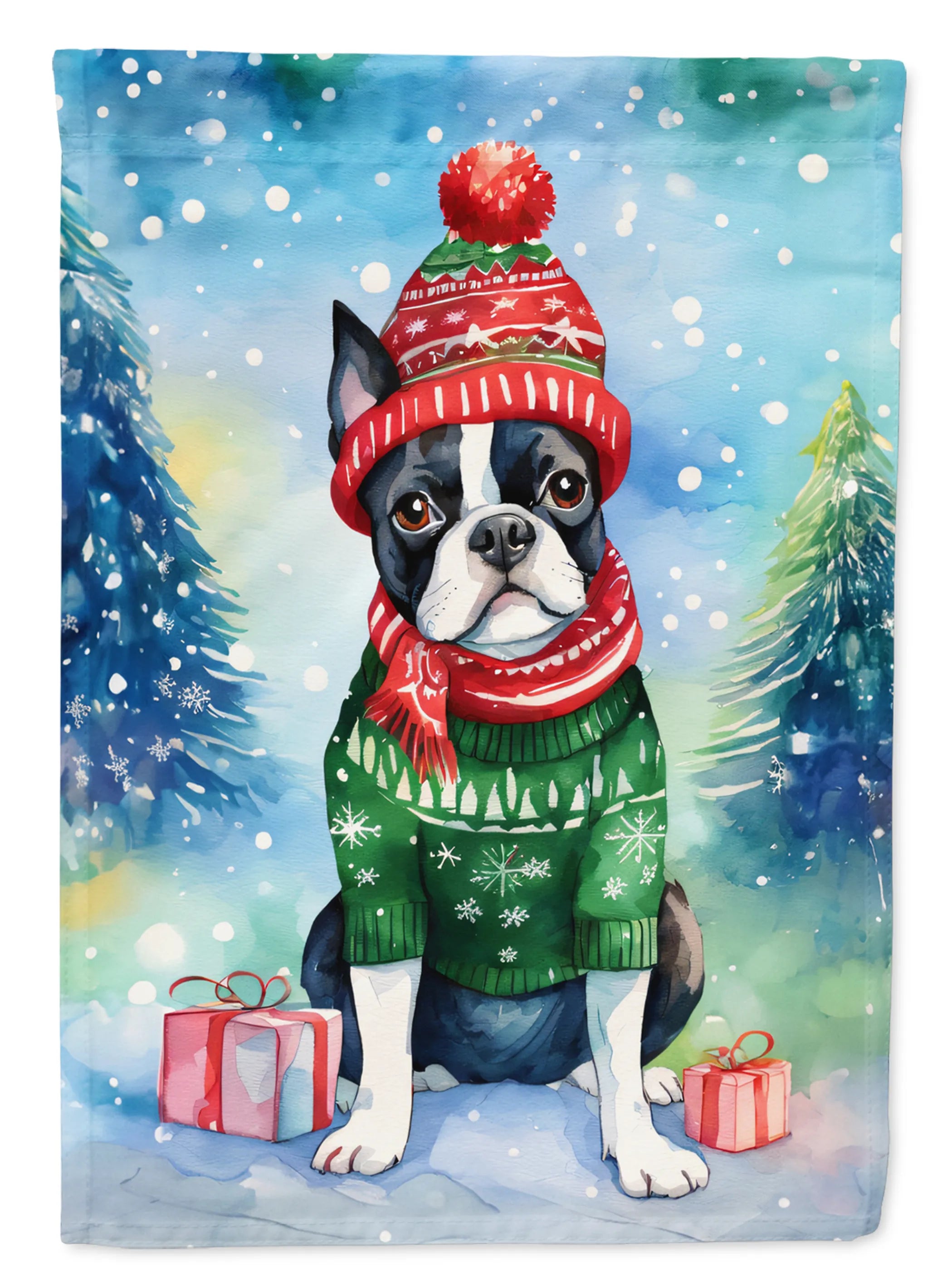 Christmas Sweaters Decorative Flag - Size: GARDEN SIZE | Pack Of: 1 | Collection name: Christmas sweaters