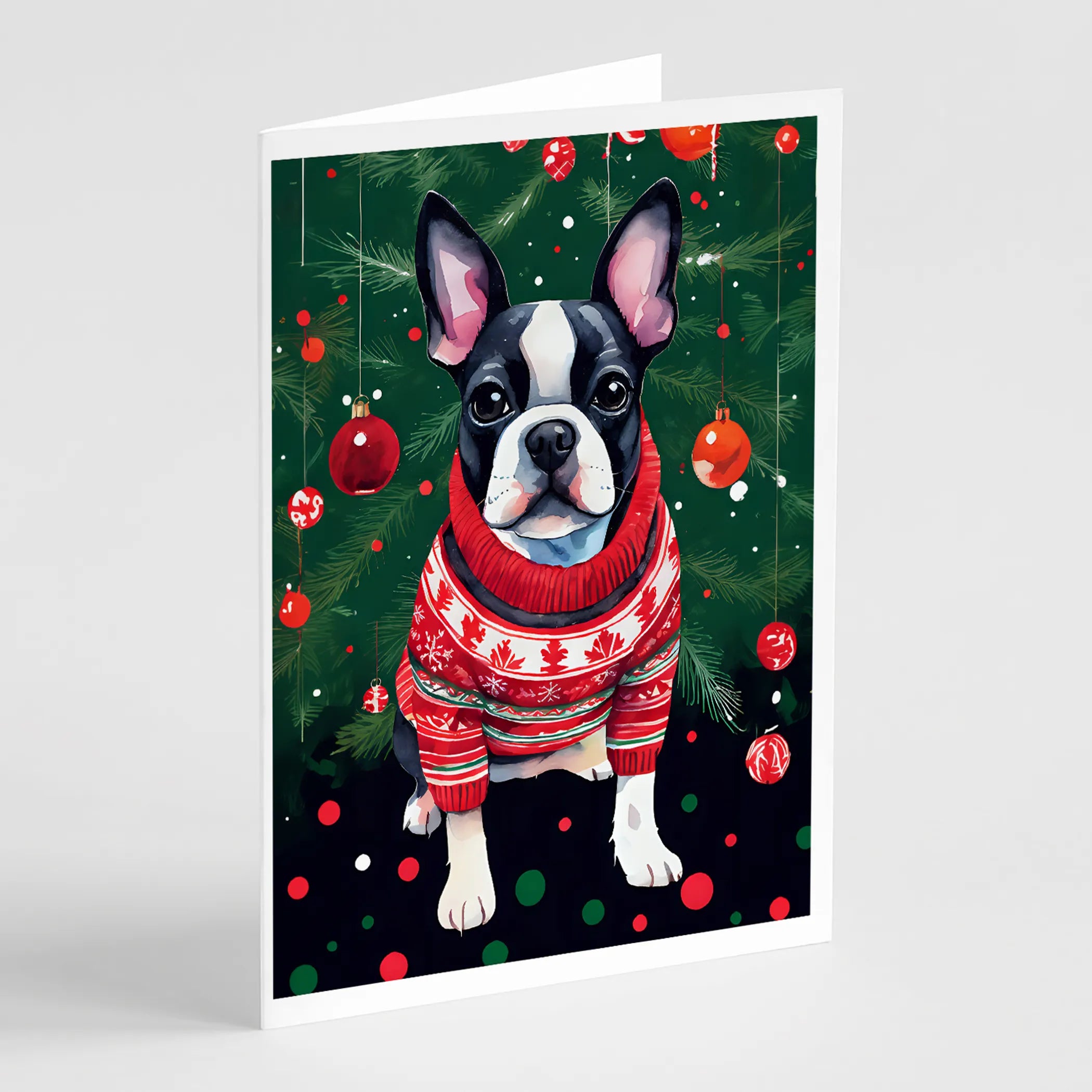 Christmas Sweaters Greeting Cards  - Size: 5X7 | Pack Of: 8 | Collection name: Christmas sweaters