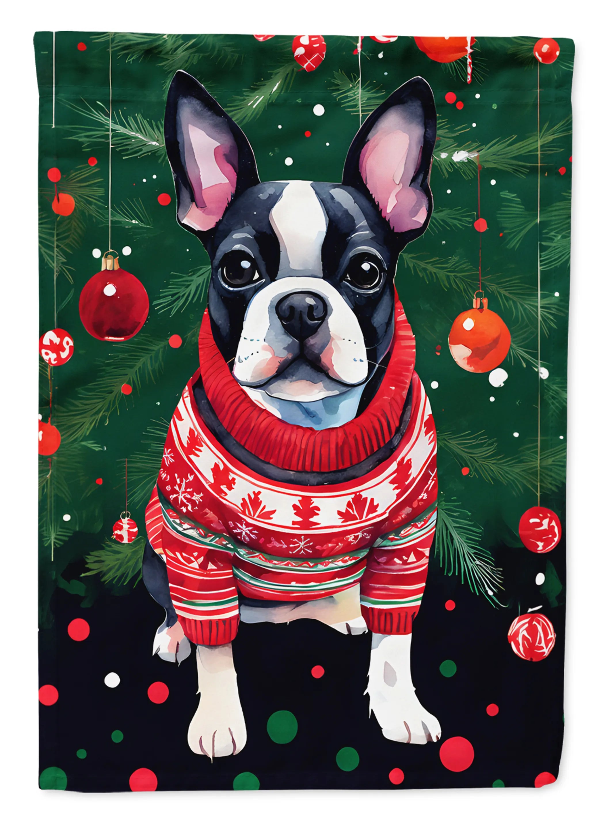 Christmas Sweaters Decorative Flag - Size: GARDEN SIZE | Pack Of: 1 | Collection name: Christmas sweaters
