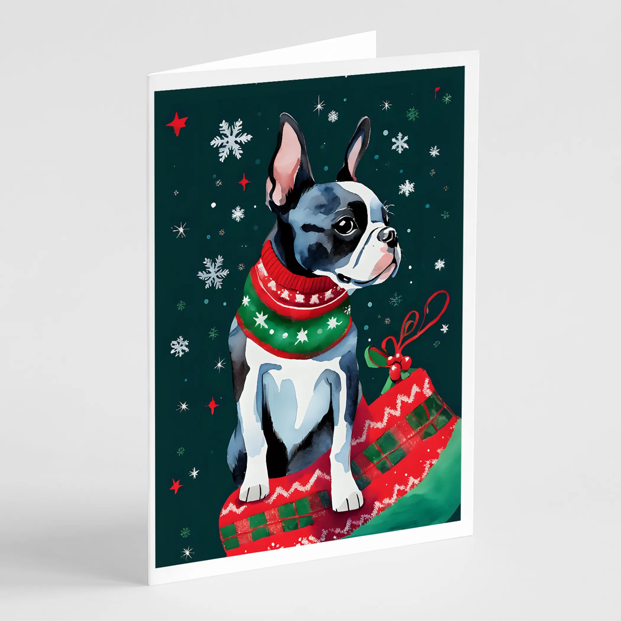 Christmas Sweaters Greeting Cards  - Size: 5X7 | Pack Of: 8 | Collection name: Christmas sweaters