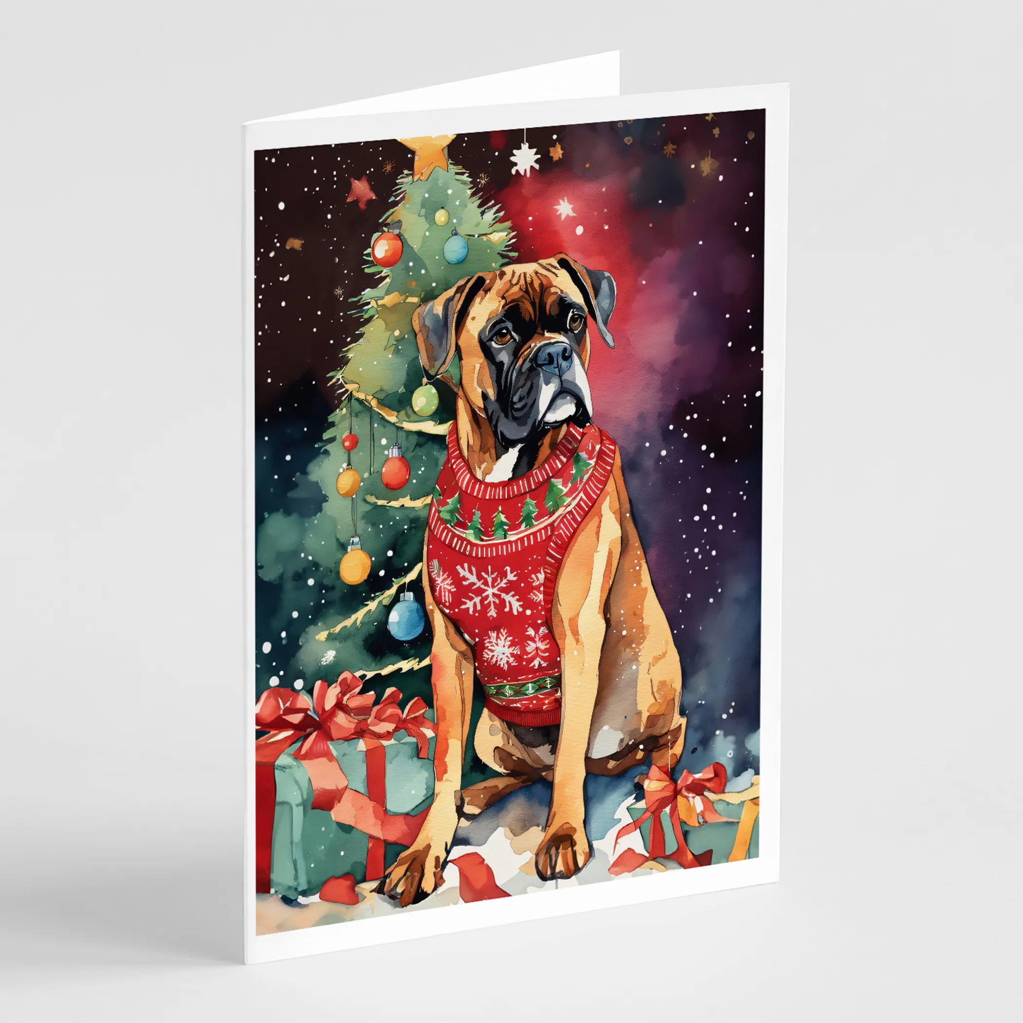 Christmas Sweaters Greeting Cards  - Size: 5X7 | Pack Of: 8 | Collection name: Christmas sweaters