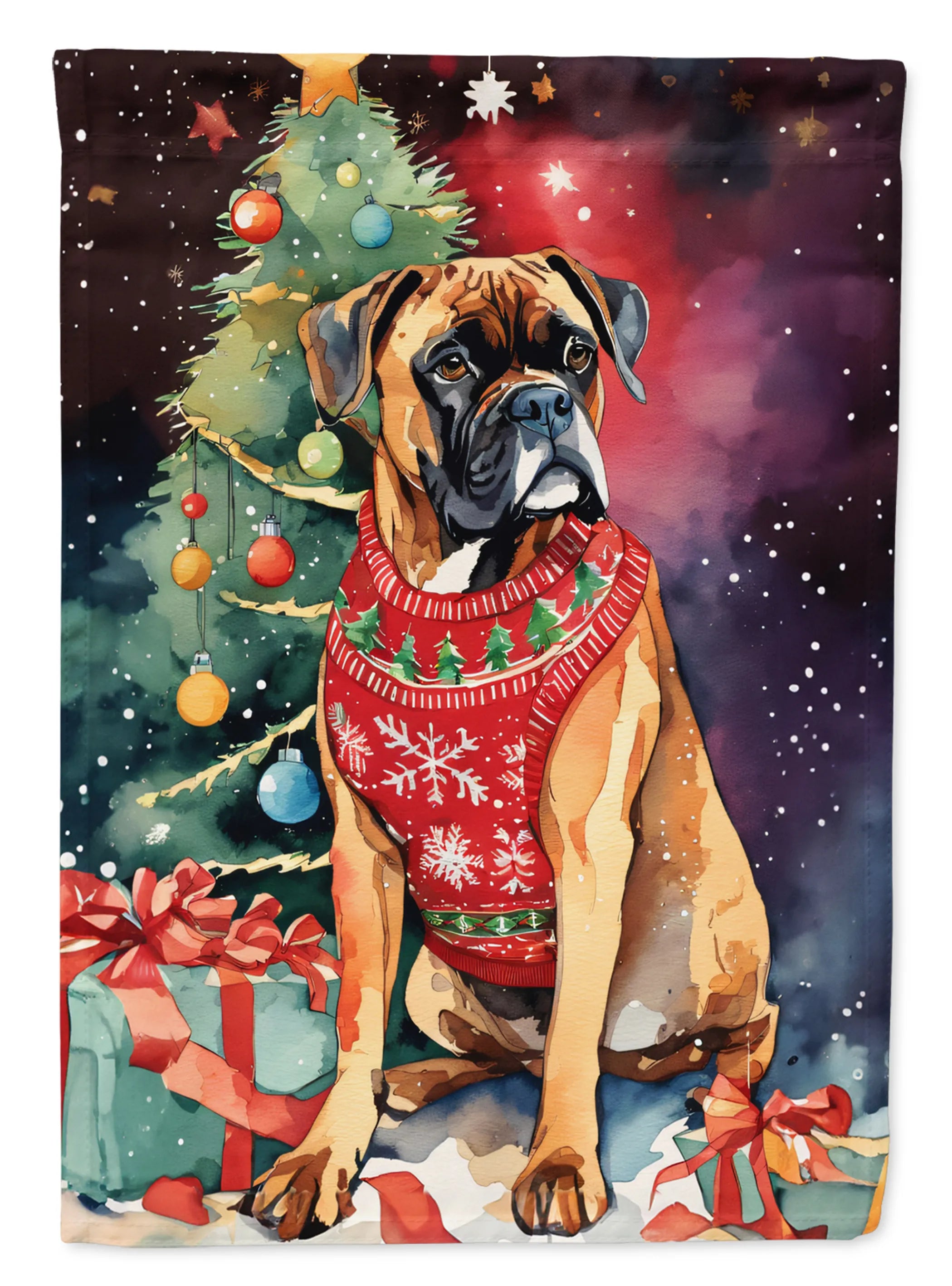 Christmas Sweaters Decorative Flag - Size: GARDEN SIZE | Pack Of: 1 | Collection name: Christmas sweaters