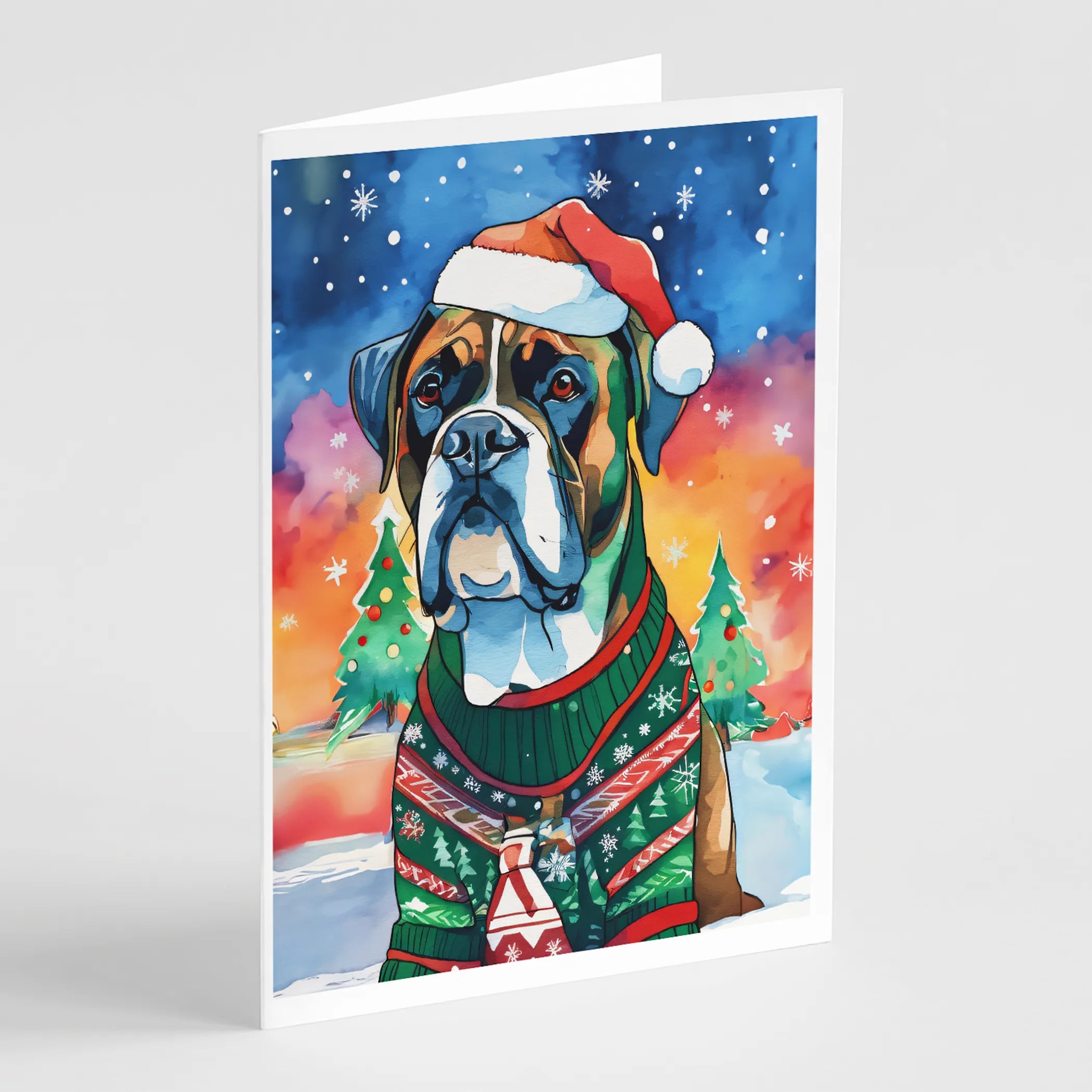 Christmas Sweaters Greeting Cards  - Size: 5X7 | Pack Of: 8 | Collection name: Christmas sweaters