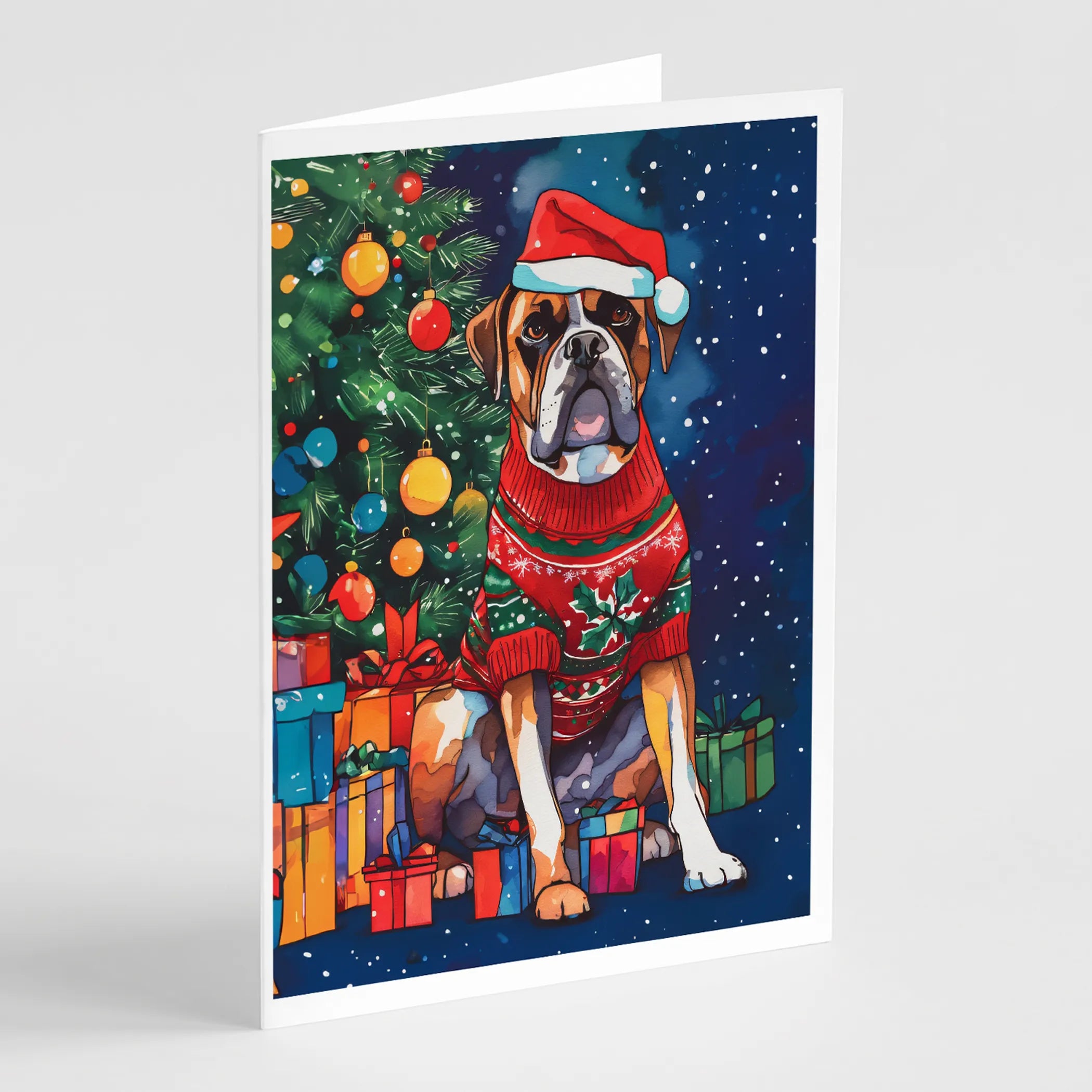 Christmas Sweaters Greeting Cards  - Size: 5X7 | Pack Of: 8 | Collection name: Christmas sweaters
