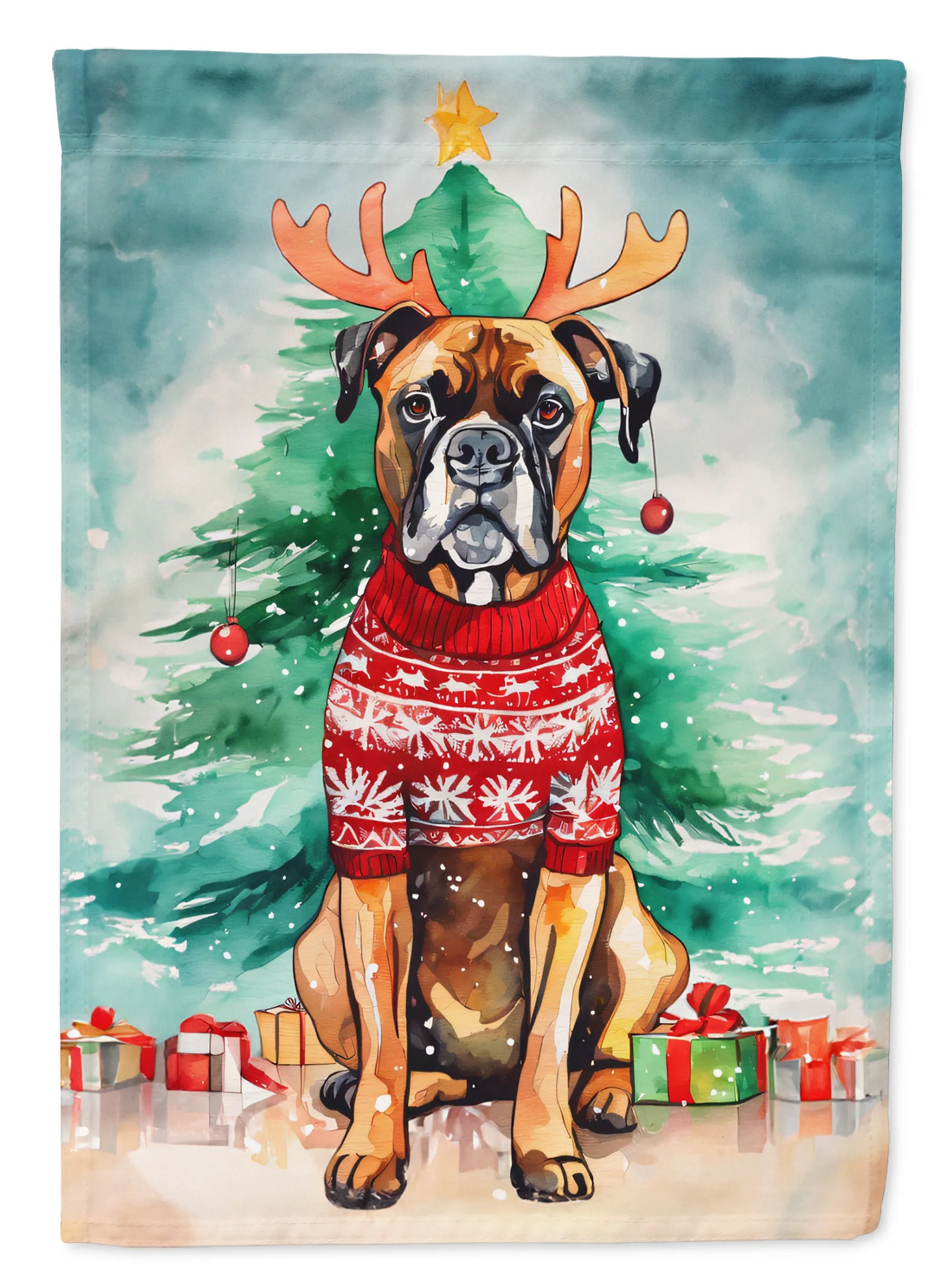 Christmas Sweaters Decorative Flag - Size: GARDEN SIZE | Pack Of: 1 | Collection name: Christmas sweaters
