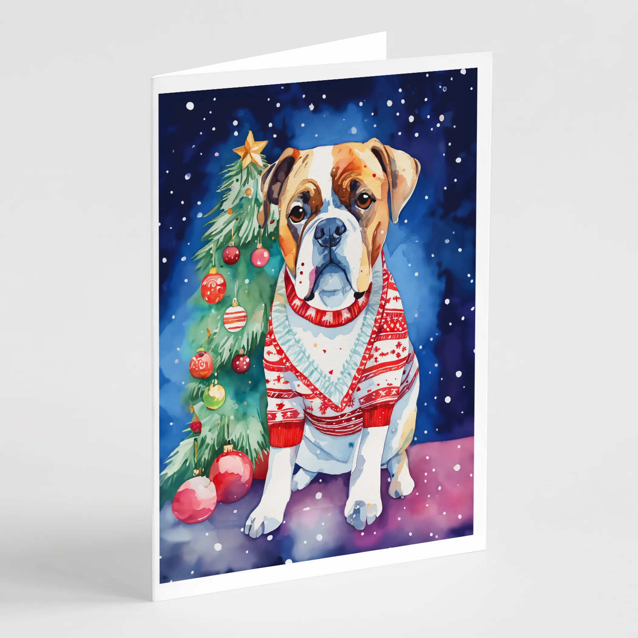 Christmas Sweaters Greeting Cards  - Size: 5X7 | Pack Of: 8 | Collection name: Christmas sweaters
