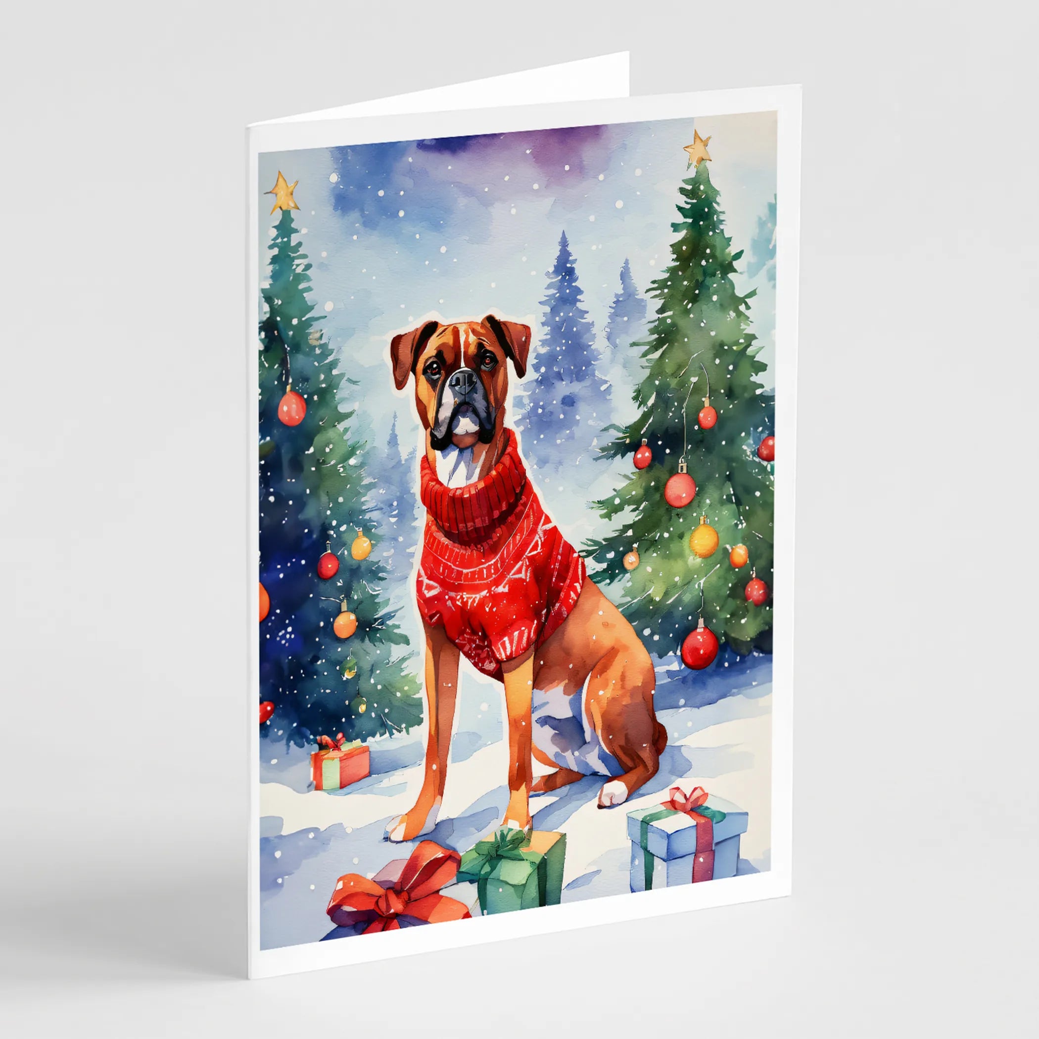 Christmas Sweaters Greeting Cards  - Size: 5X7 | Pack Of: 8 | Collection name: Christmas sweaters