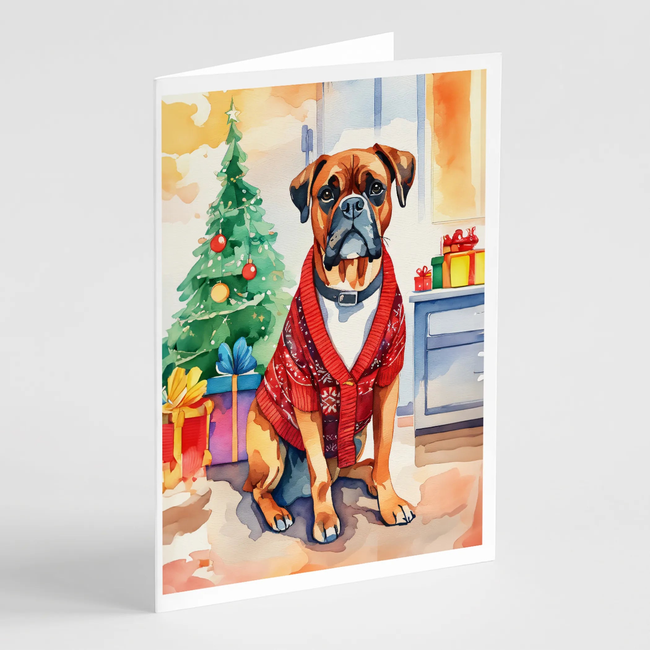 Christmas Sweaters Greeting Cards  - Size: 5X7 | Pack Of: 8 | Collection name: Christmas sweaters