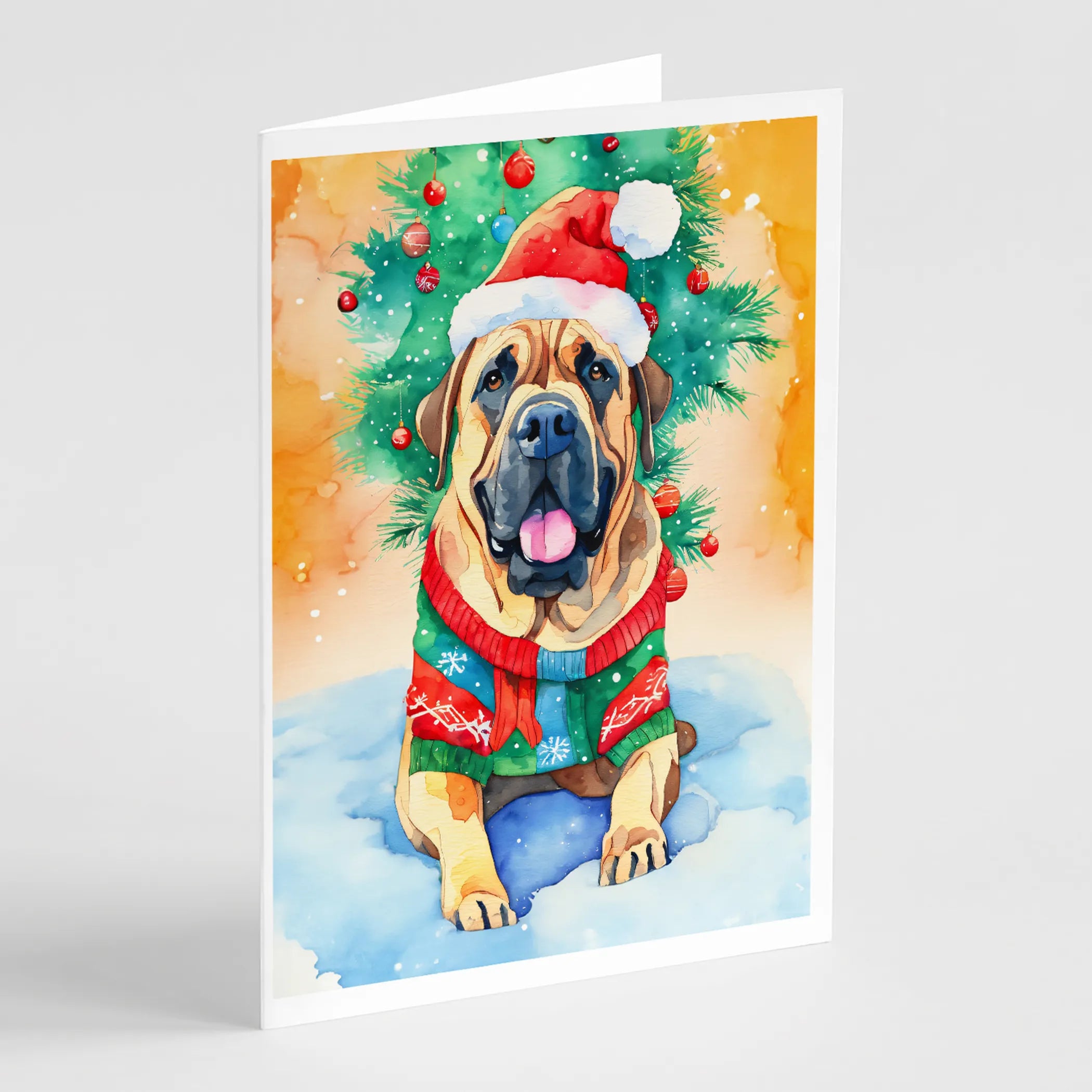 Christmas Sweaters Greeting Cards  - Size: 5X7 | Pack Of: 8 | Collection name: Christmas sweaters